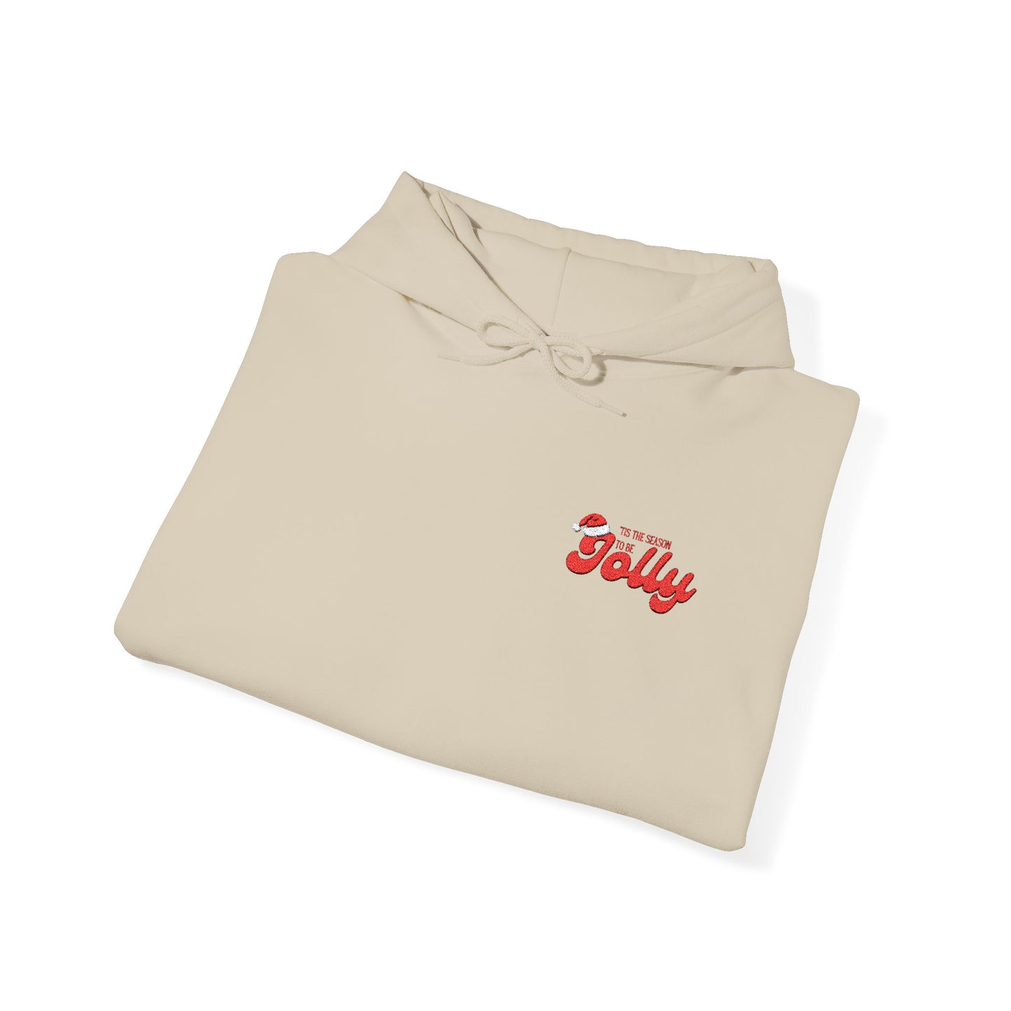 Jolly Embroidered Hooded Sweatshirt
