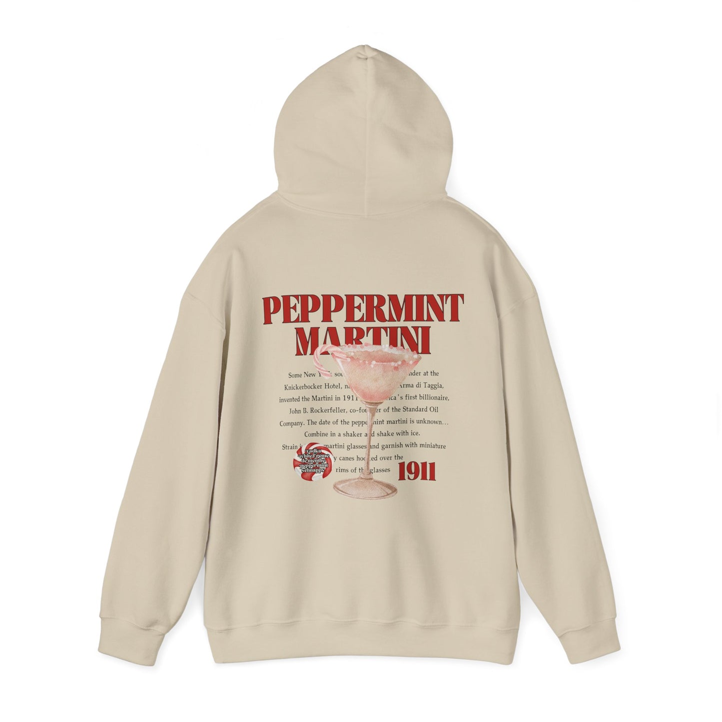 Peppermint Martini Hooded Sweatshirt