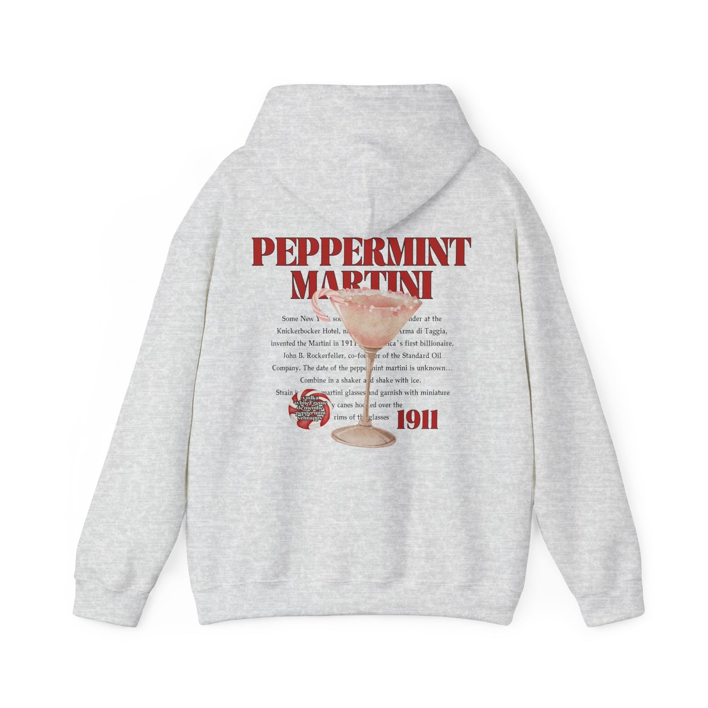 Peppermint Martini Hooded Sweatshirt