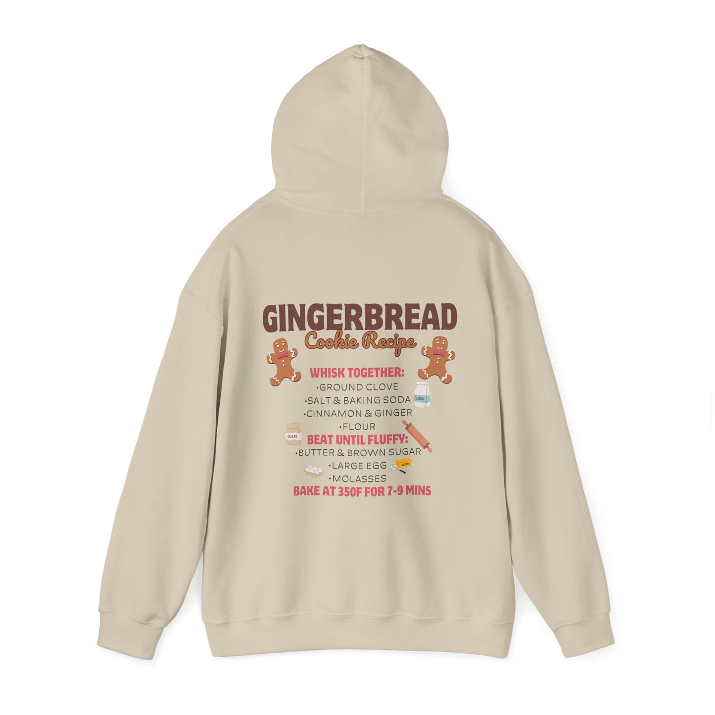 Gingerbread Hooded Sweatshirt