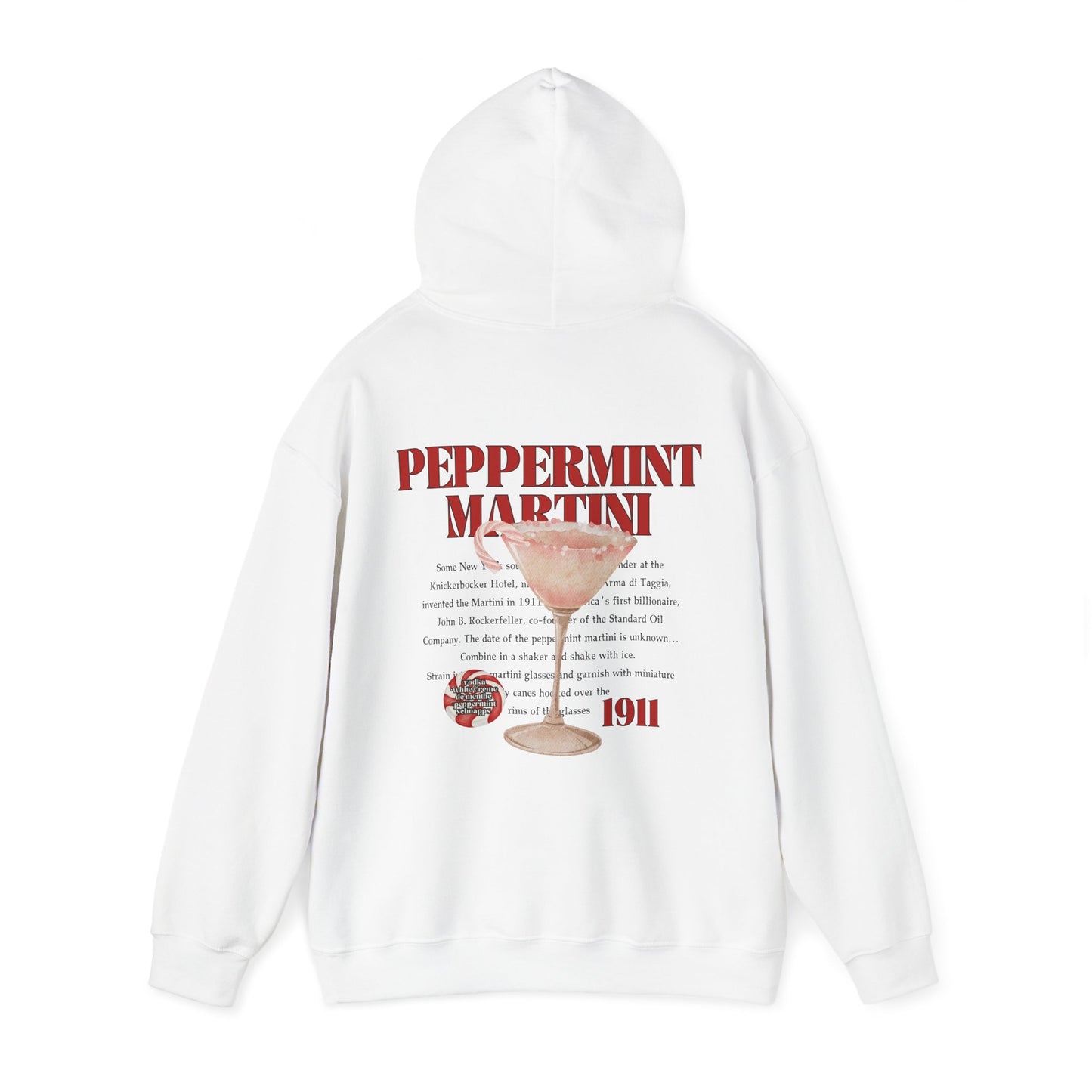 Peppermint Martini Hooded Sweatshirt