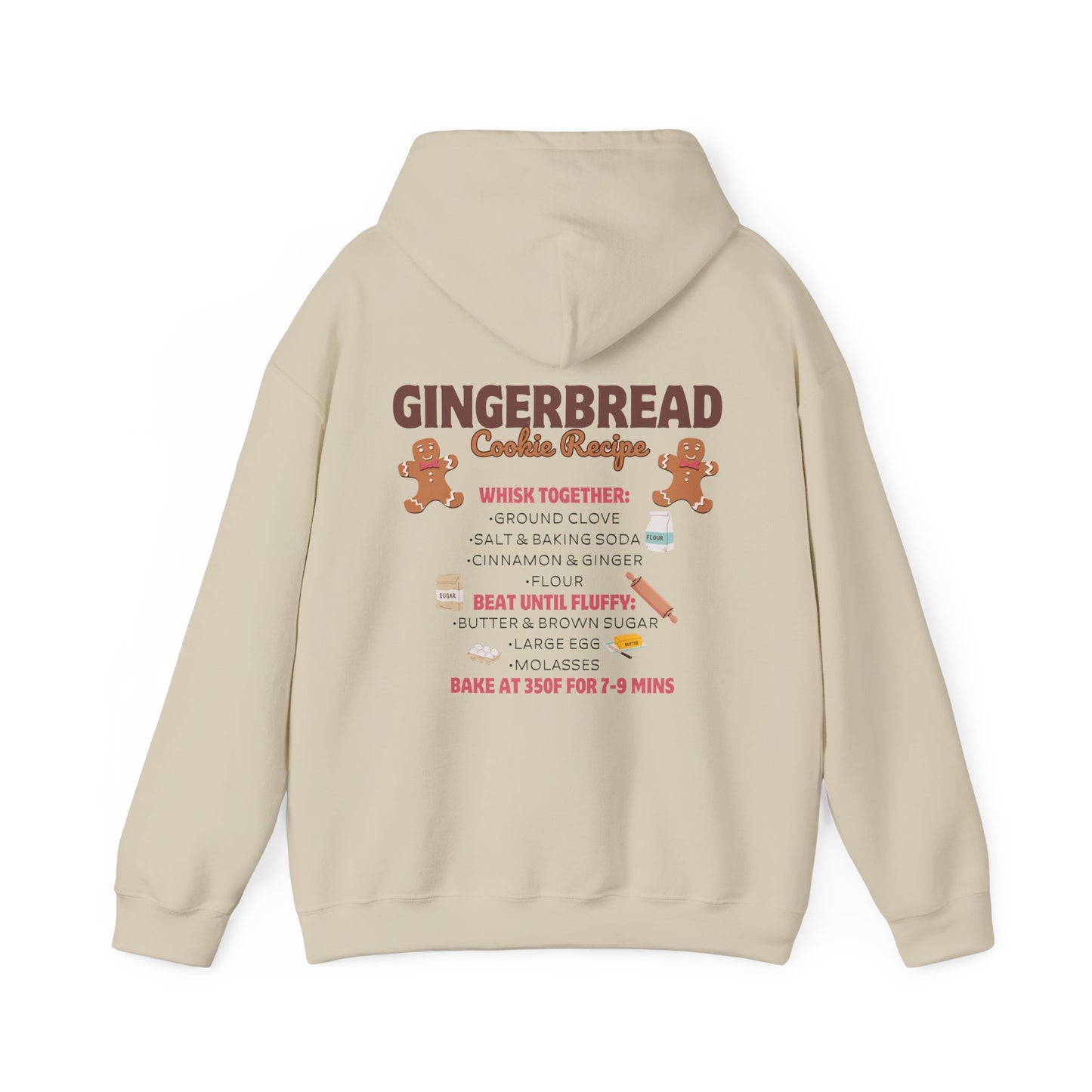 Gingerbread Hooded Sweatshirt