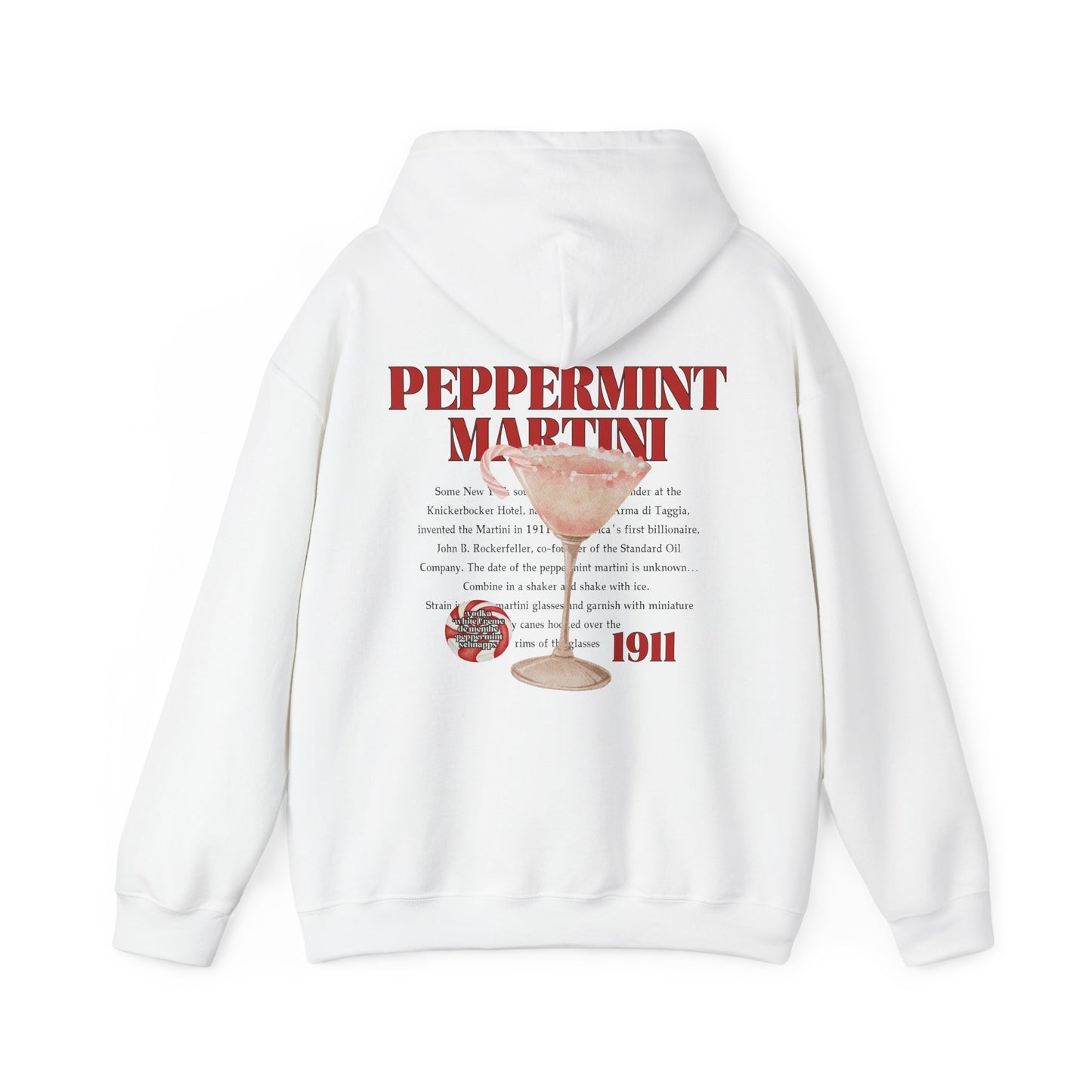 Peppermint Martini Hooded Sweatshirt