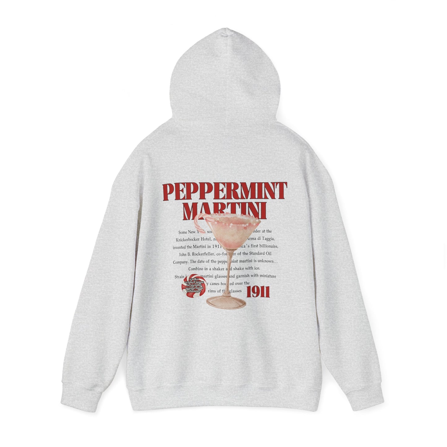 Peppermint Martini Hooded Sweatshirt