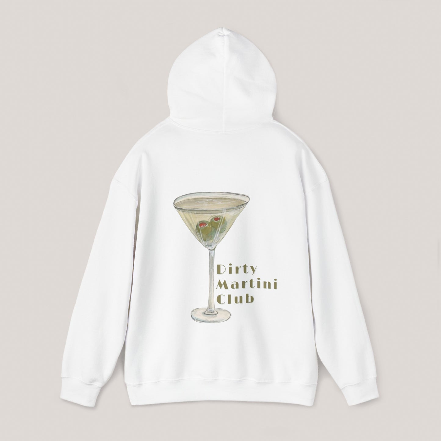 Dirty Martini Unisex Hooded Sweatshirt