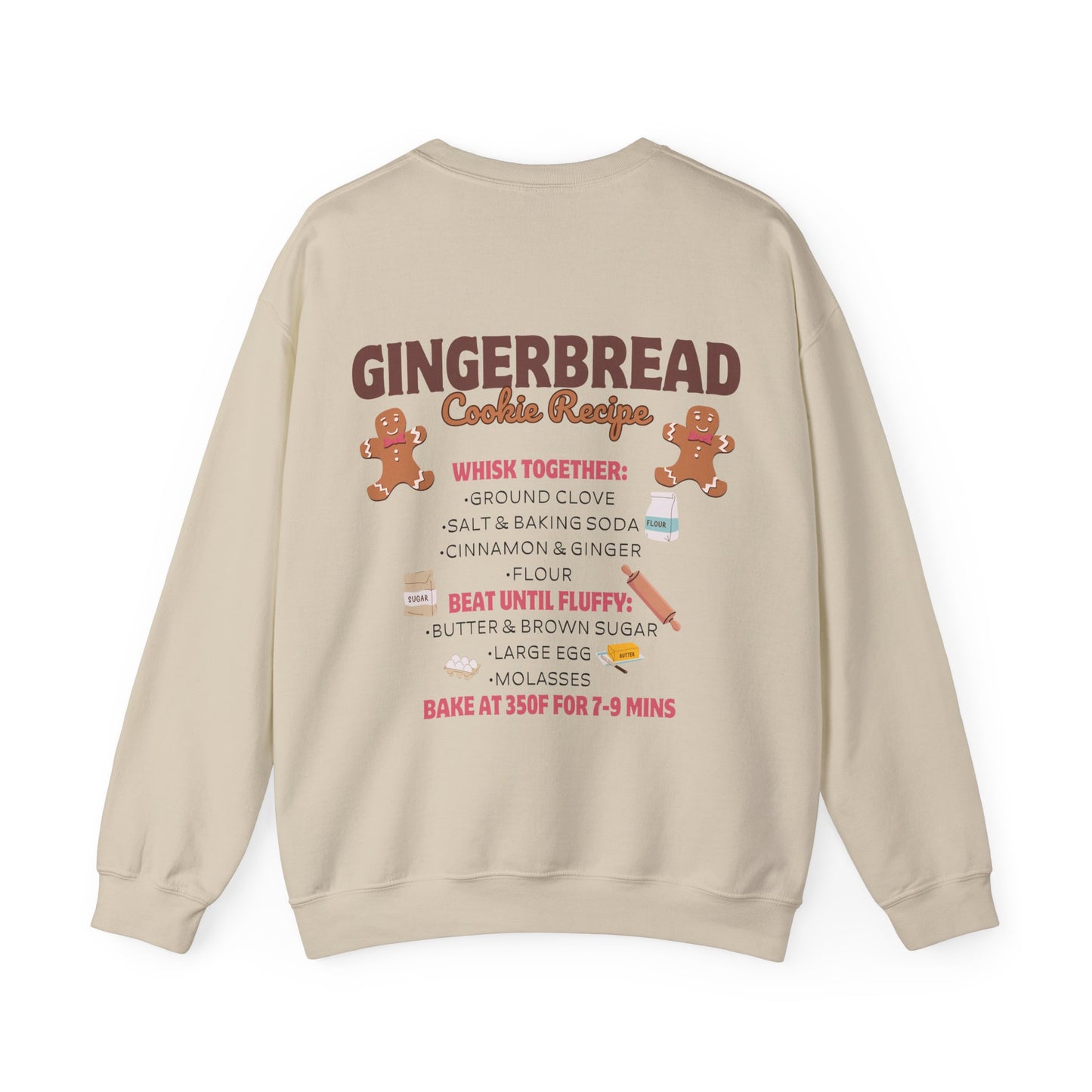 Gingerbread Crewneck Sweatshirt
