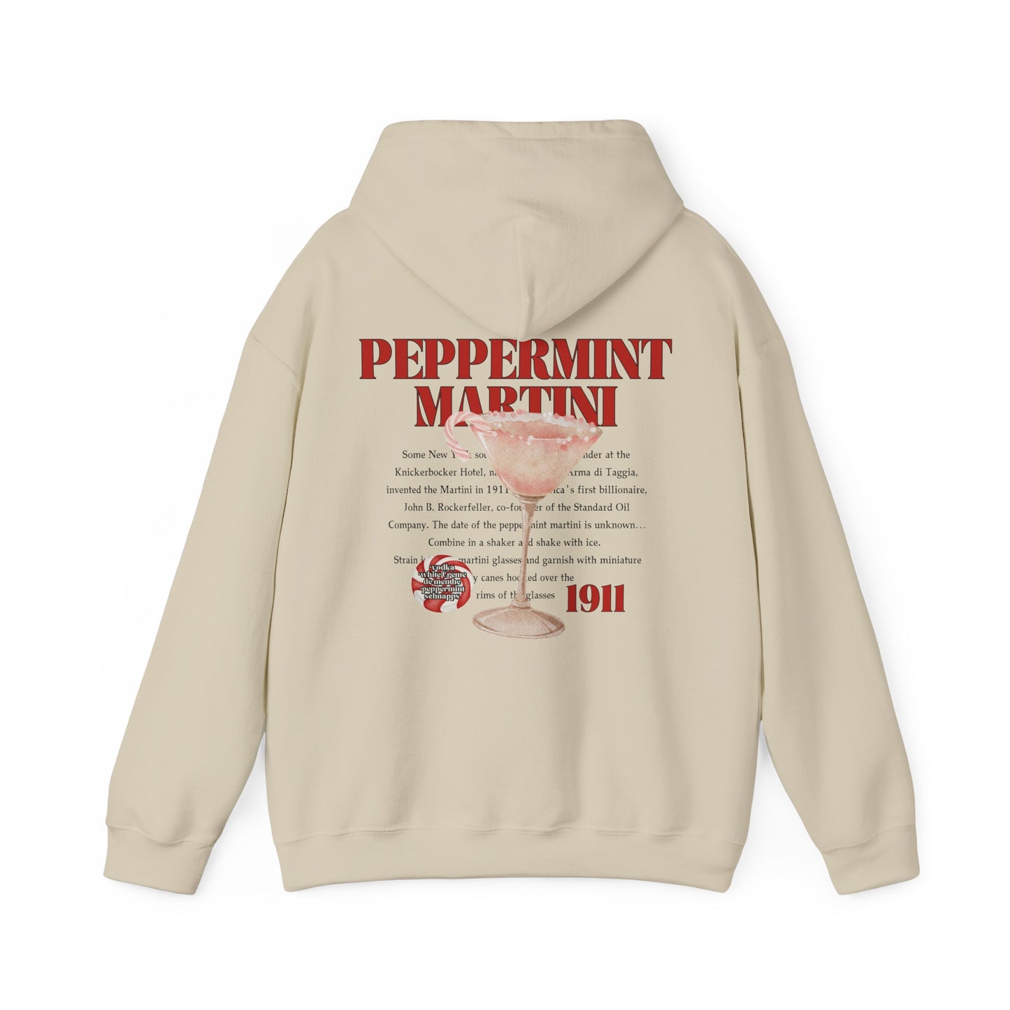 Peppermint Martini Hooded Sweatshirt