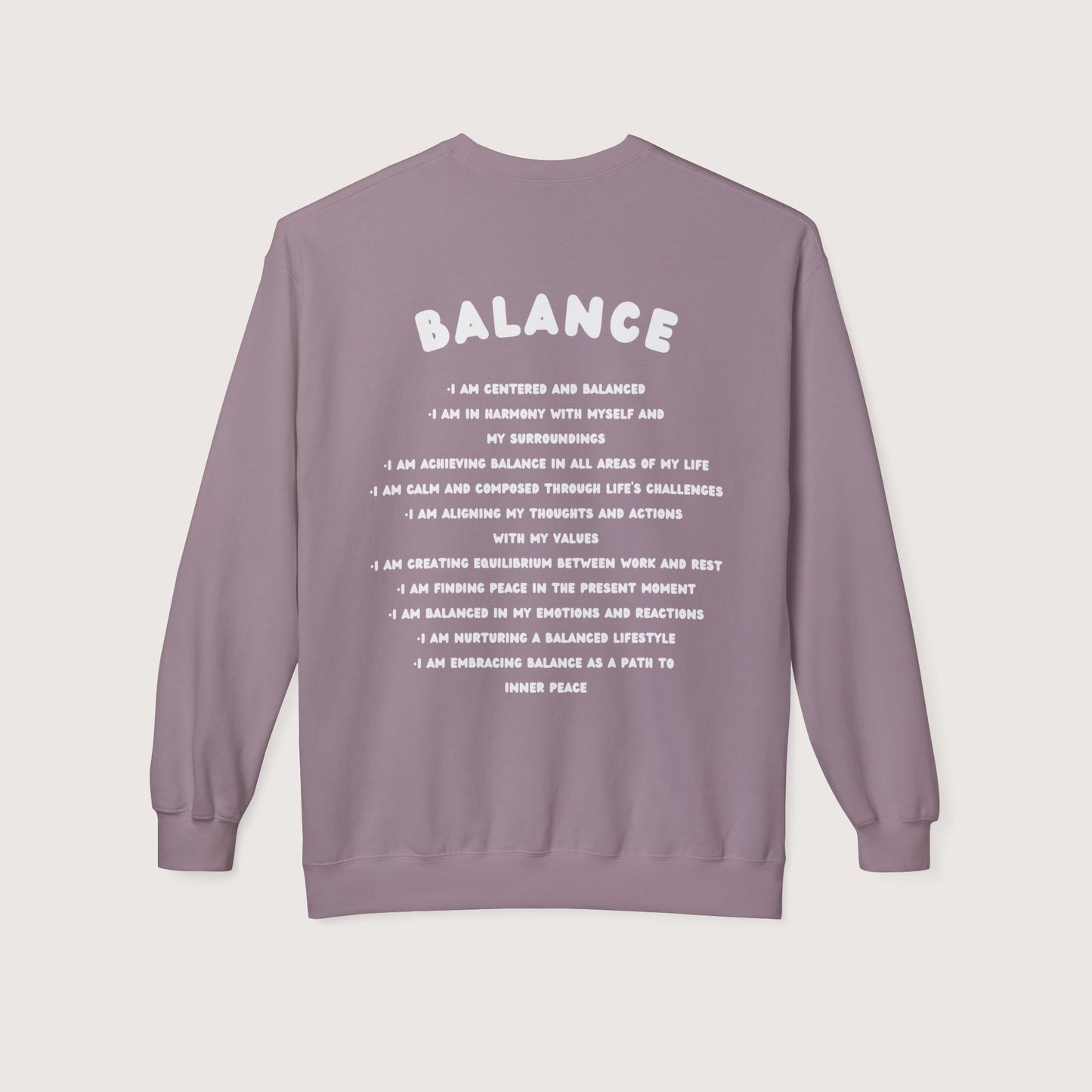 Balance Affirmations Sweatshirt