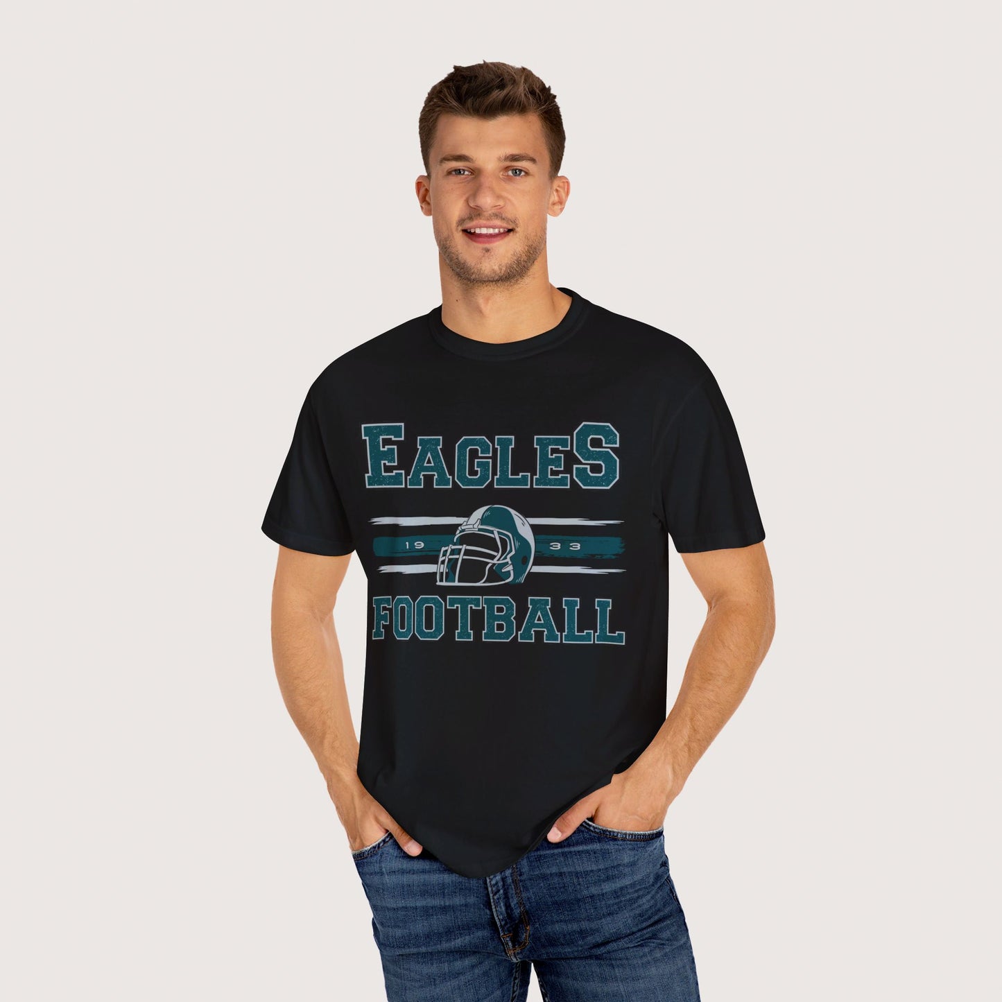 Vintage Eagles Football T-shirt