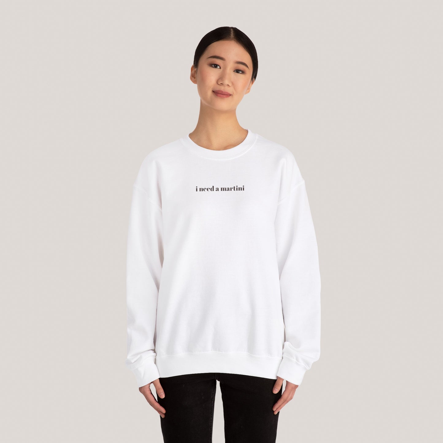 Need a Martini Unisex Crewneck Sweatshirt