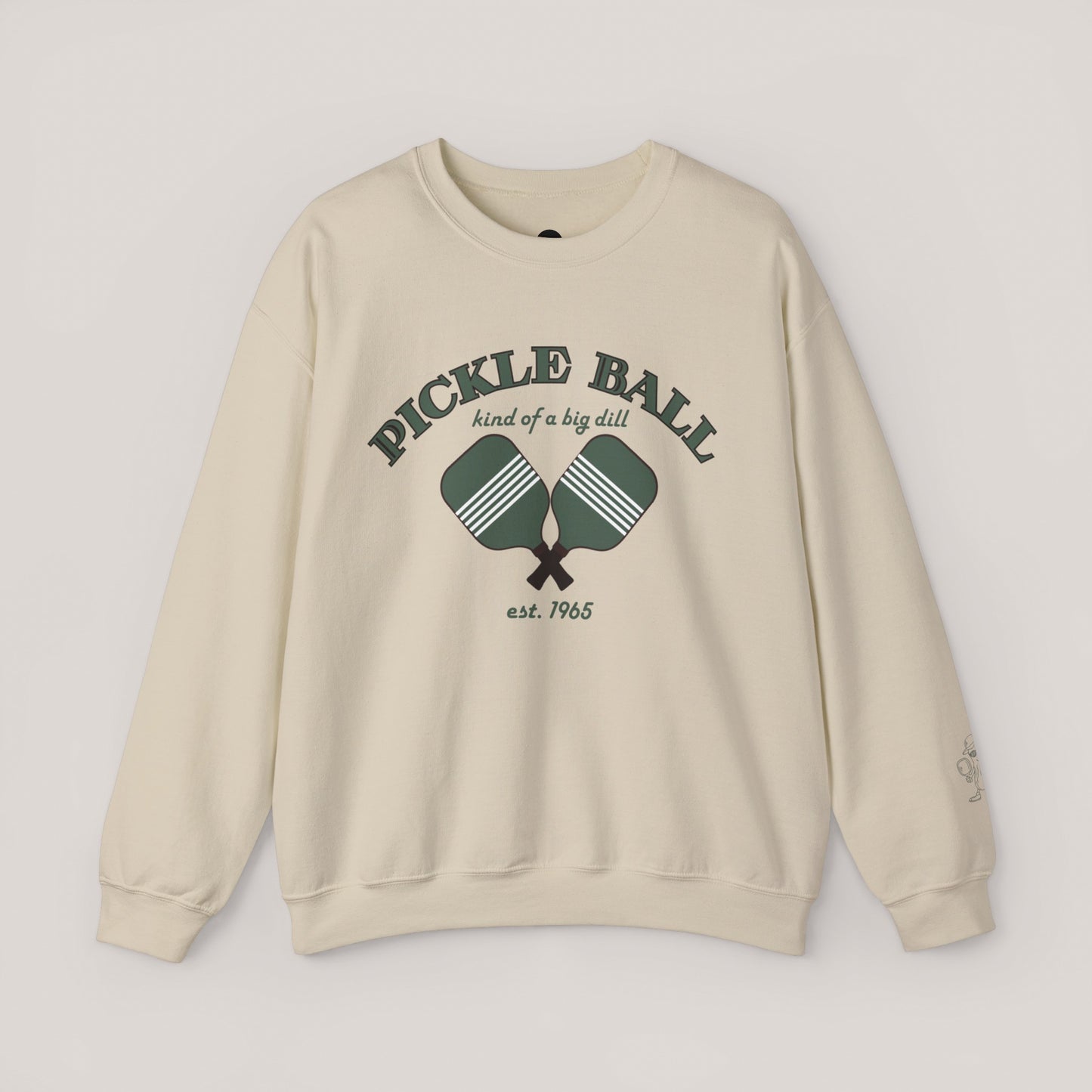 Pickleball Unisex Crewneck Sweatshirt