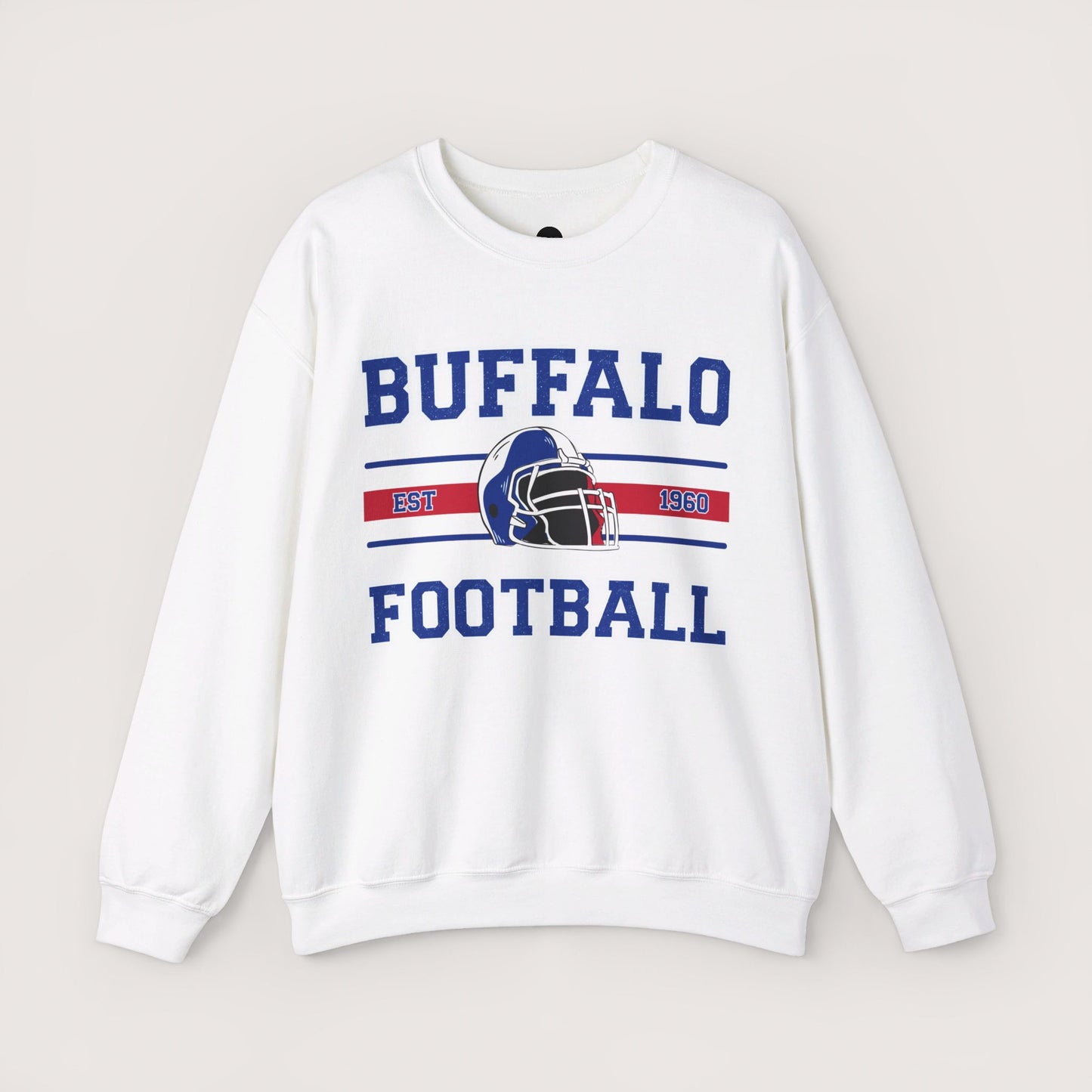 Vintage Buffalo Football Crewneck Sweatshirt