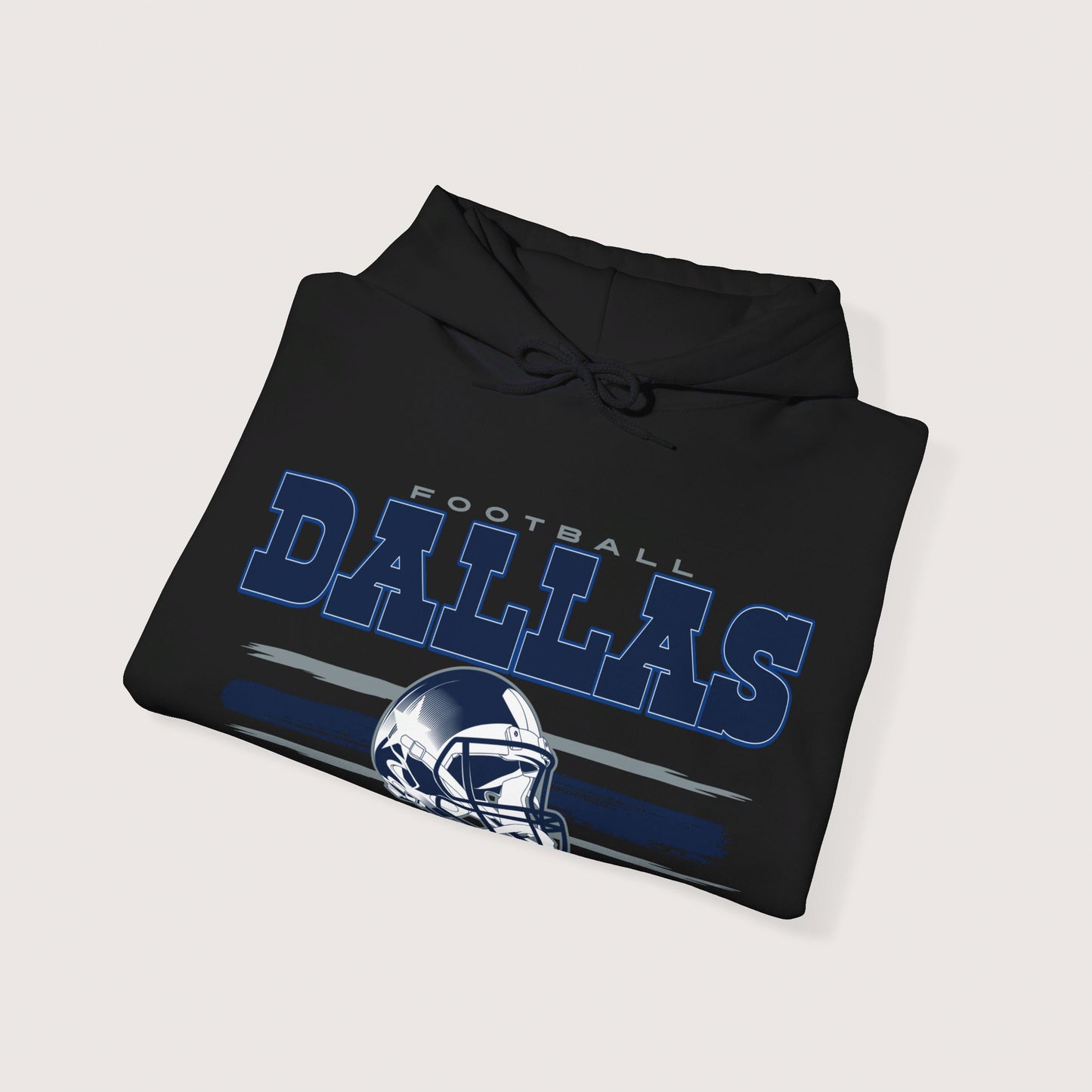 Vintage Dallas Football Hooded Sweatshirt