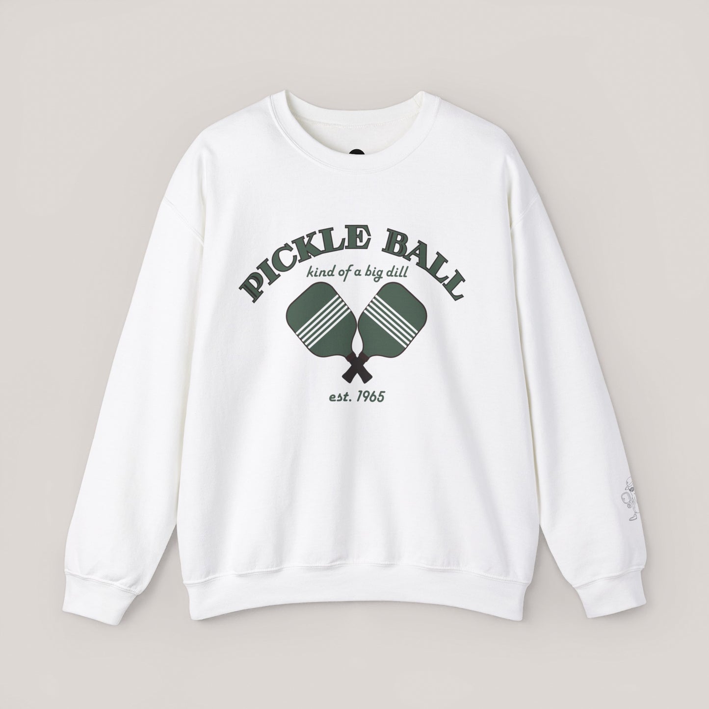 Pickleball Unisex Crewneck Sweatshirt