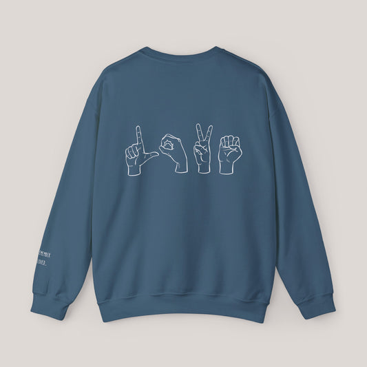 Love Unisex Crewneck Sweatshirt