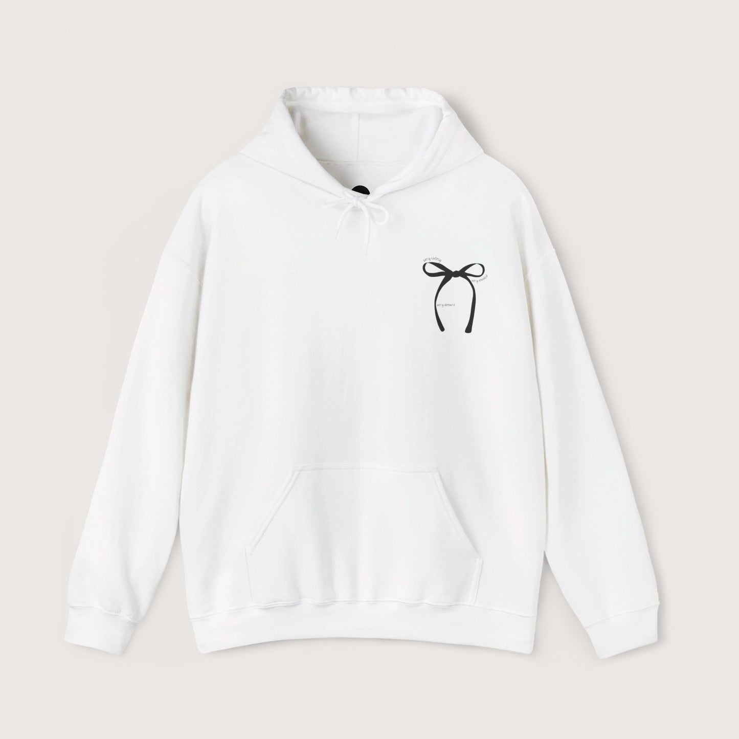 Demure Hooded Sweatshirt