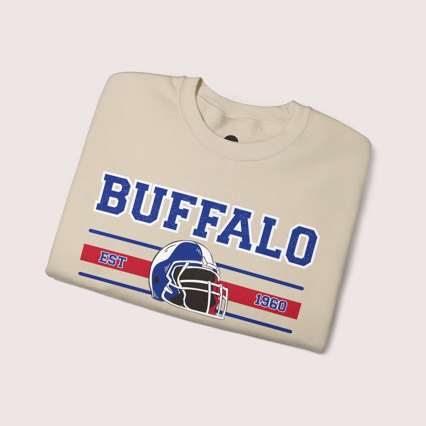 Vintage Buffalo Football Crewneck Sweatshirt