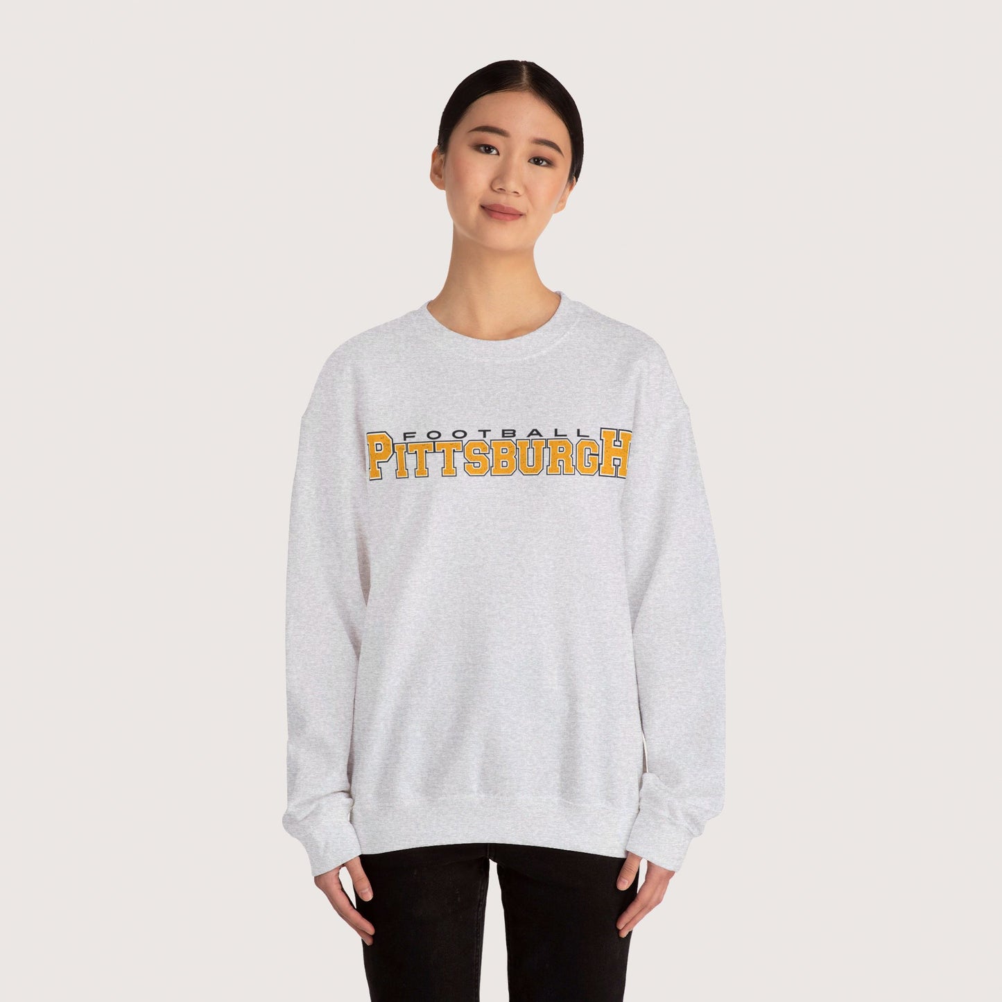 Vintage Pittsburgh Football Crewneck Sweatshirt