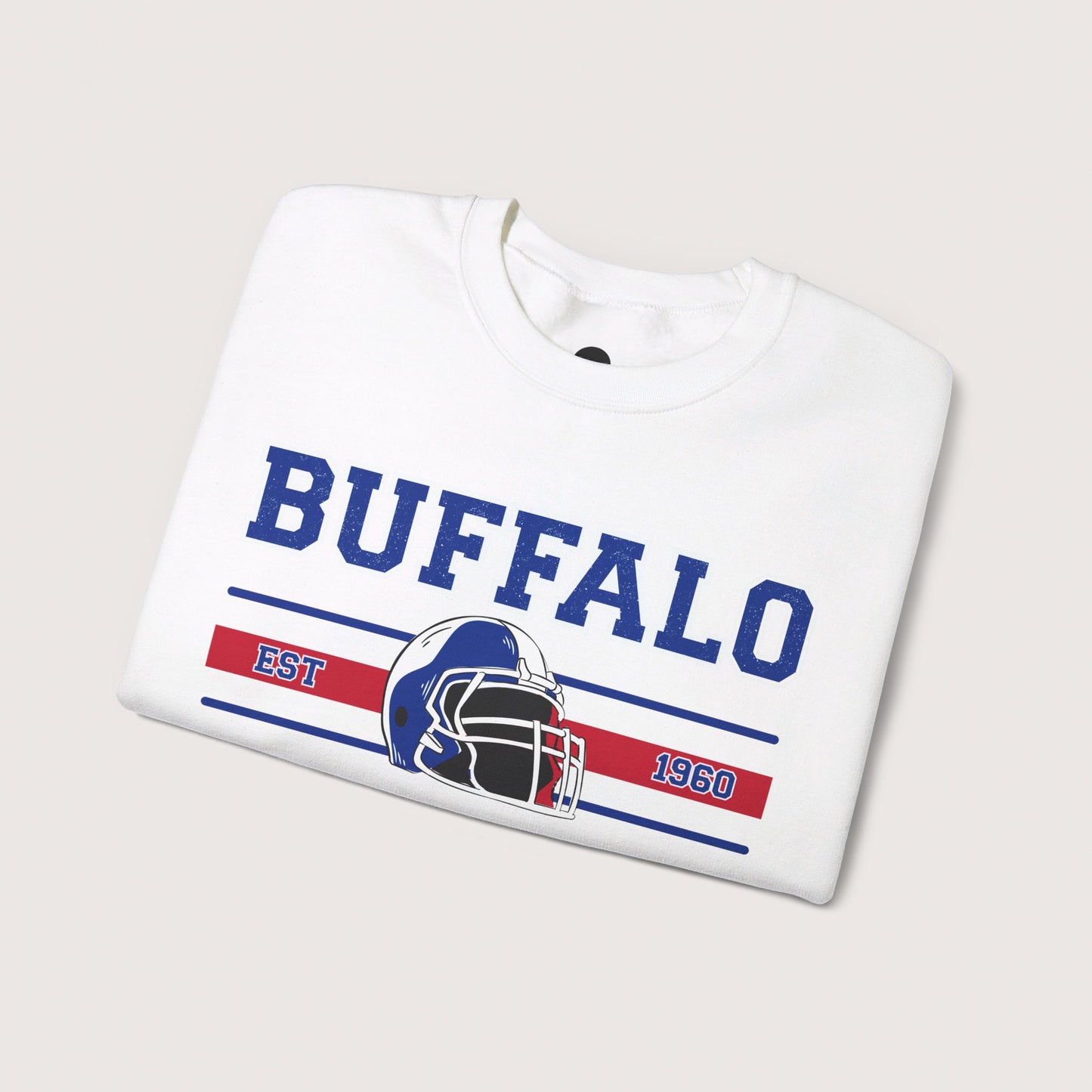 Vintage Buffalo Football Crewneck Sweatshirt