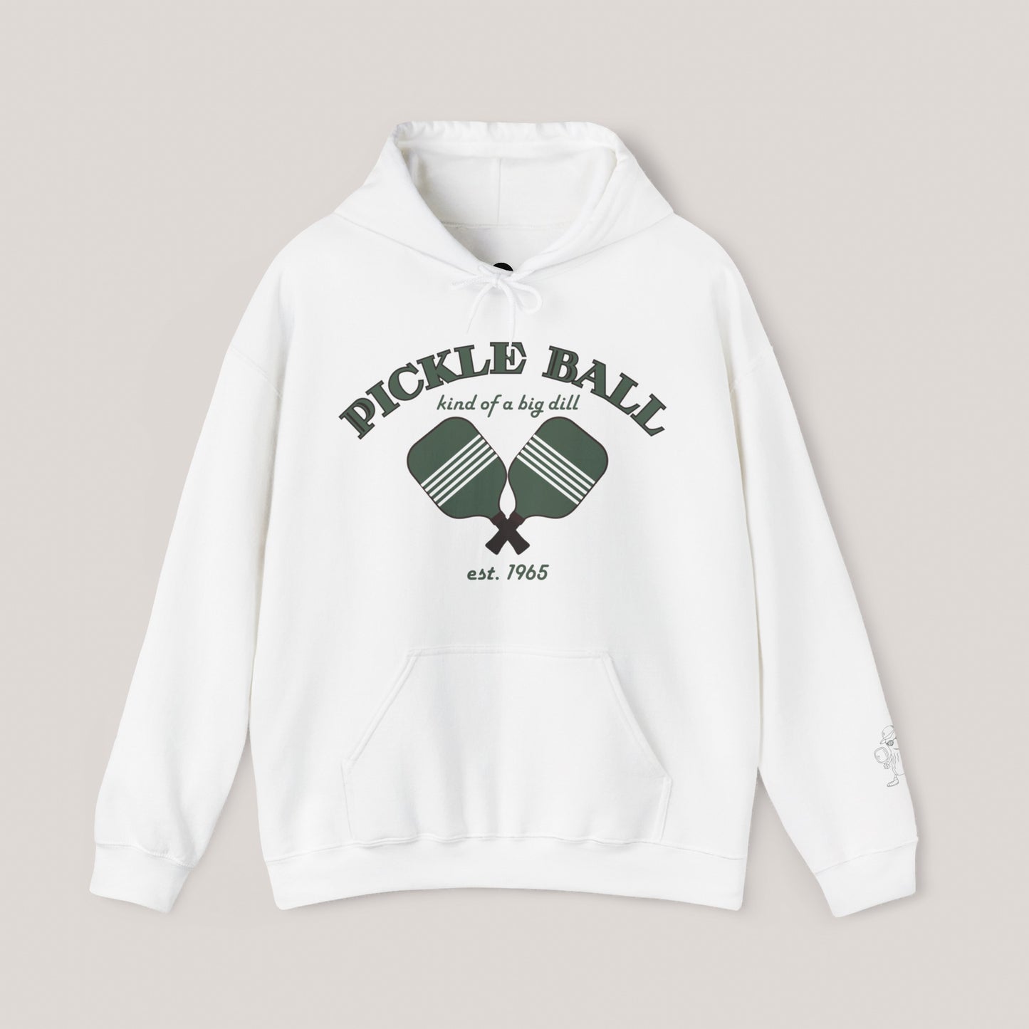 Pickleball Unisex Hooded Sweatshirt