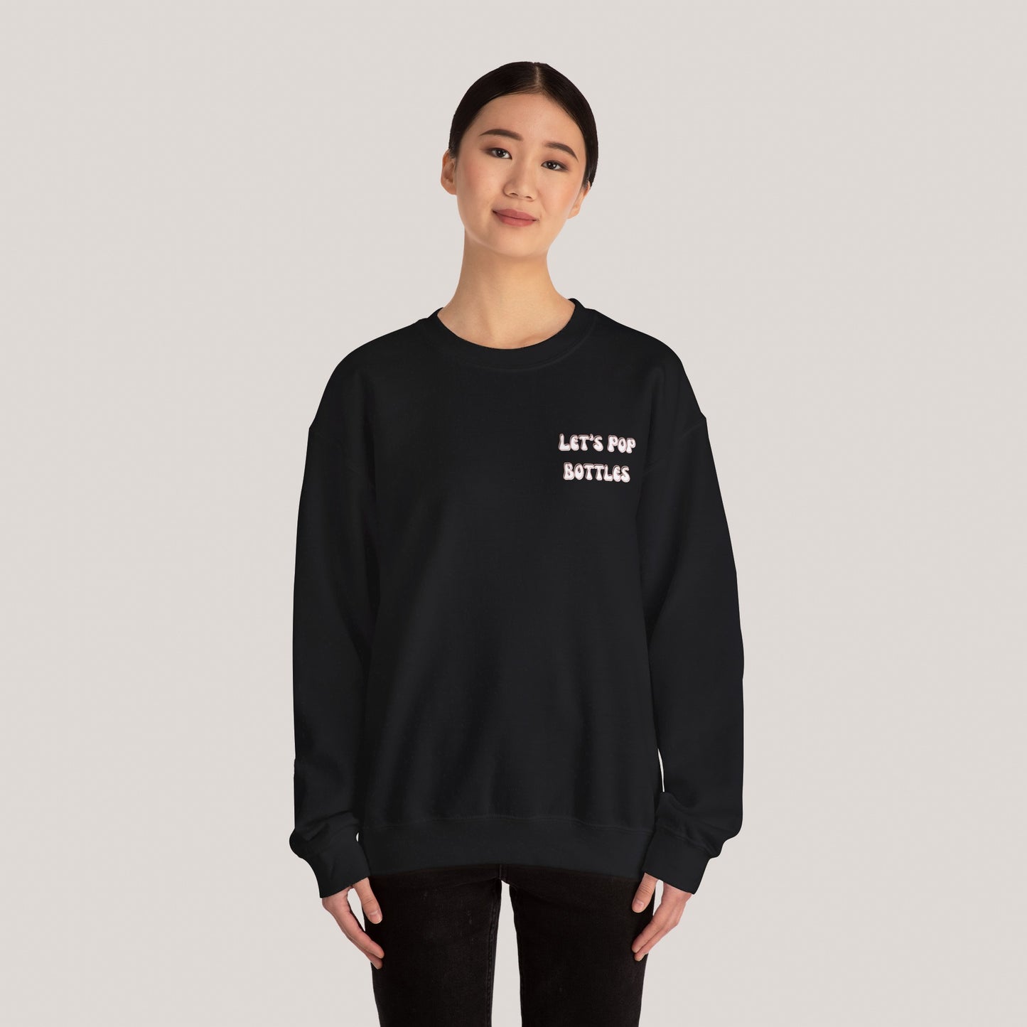 Poppin Bottles Unisex Crewneck Sweatshirt