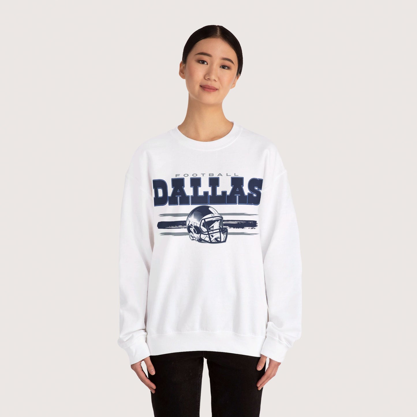 Vintage Dallas Football Crewneck Sweatshirt