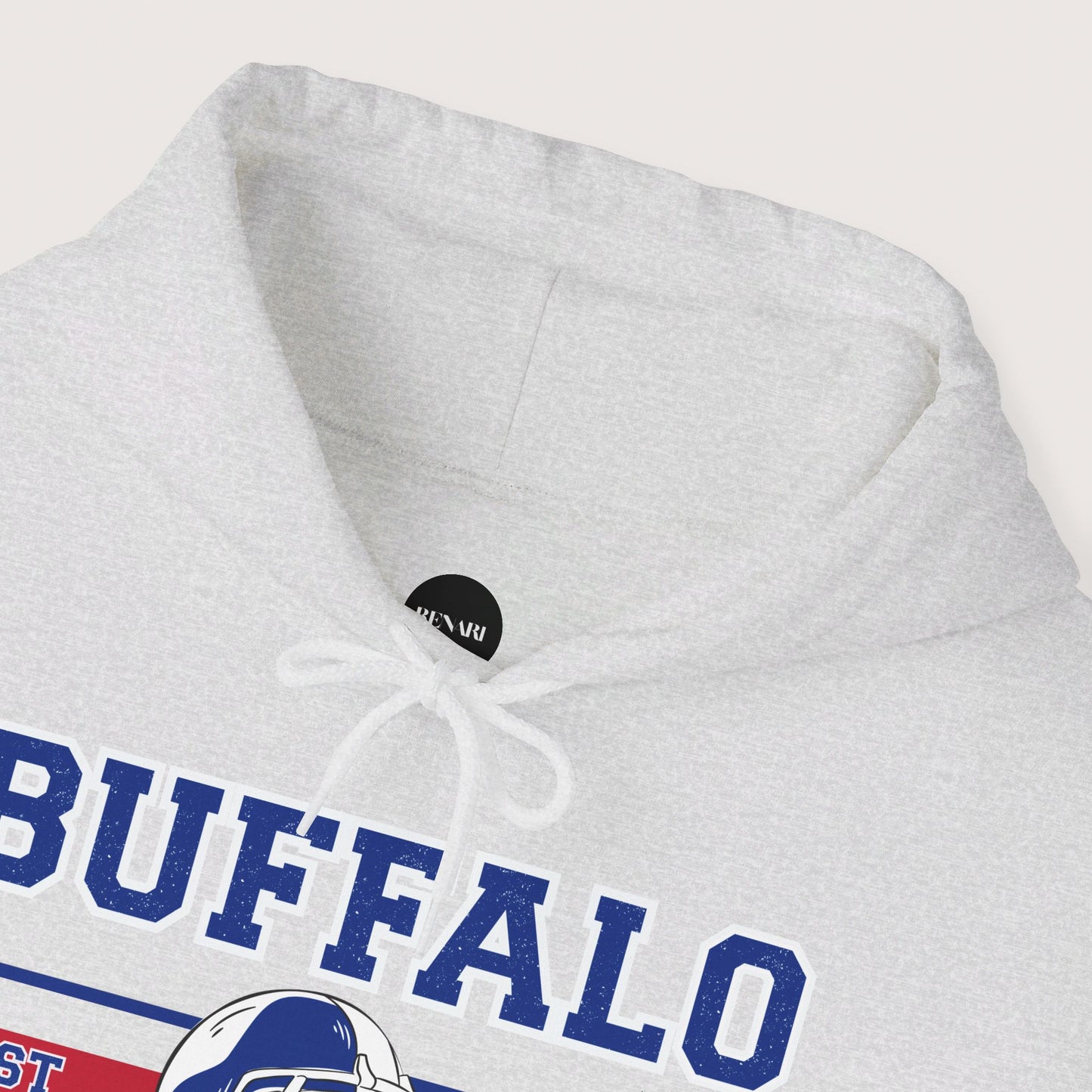 Vintage Buffalo Football Hooded Sweatshirt