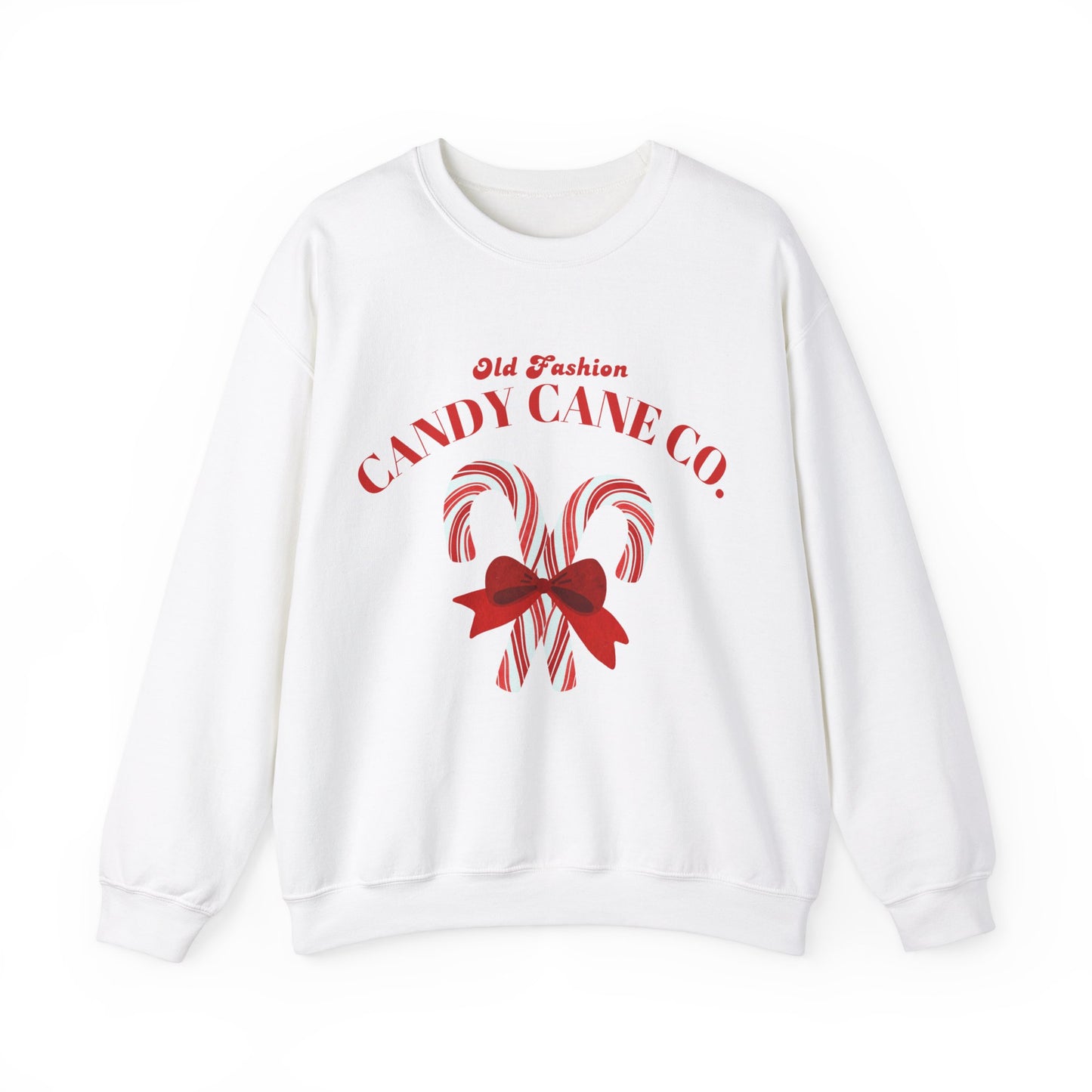 Candy Cane Crewneck Sweatshirt