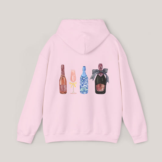 Poppin Bottles Unisex Hooded Sweatshirt