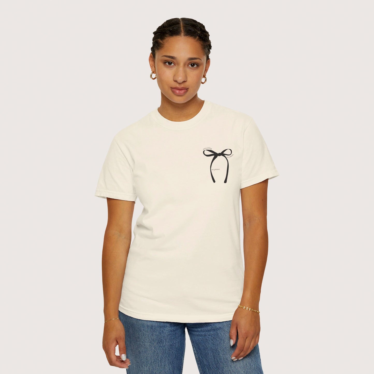 Demure Unisex Garment-Dyed T-shirt