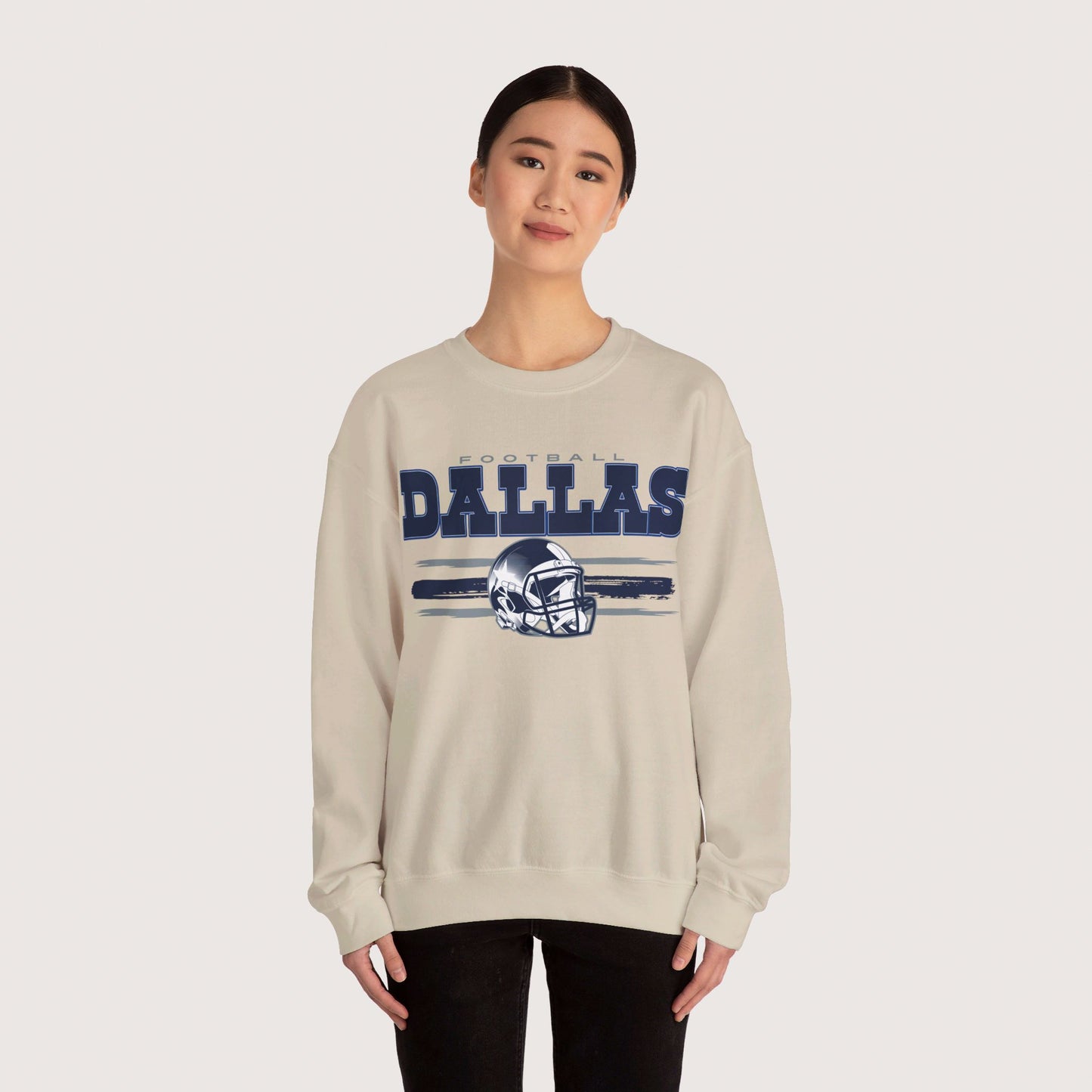 Vintage Dallas Football Crewneck Sweatshirt