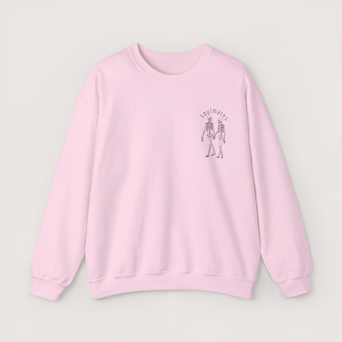 Soulmates Skeleton Crewneck Sweatshirt