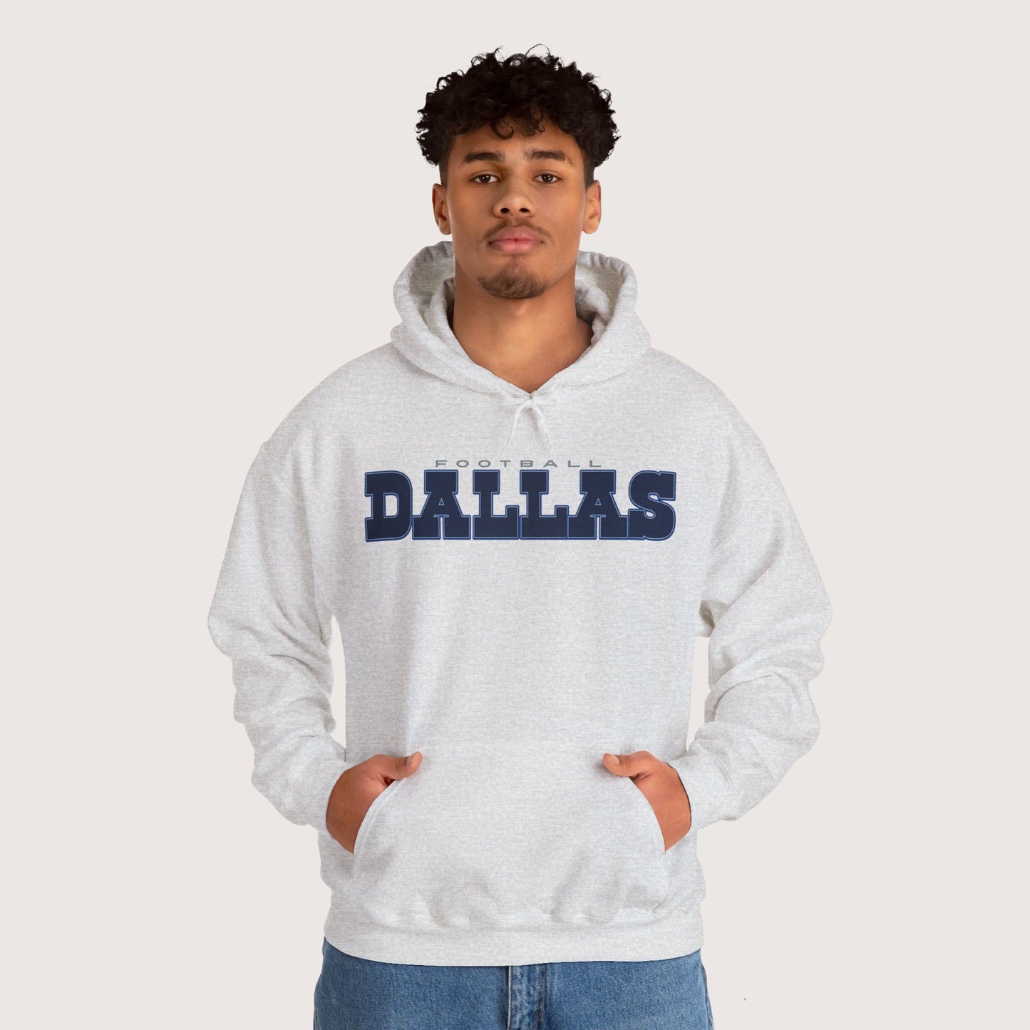 Vintage Dallas Hooded Sweatshirt