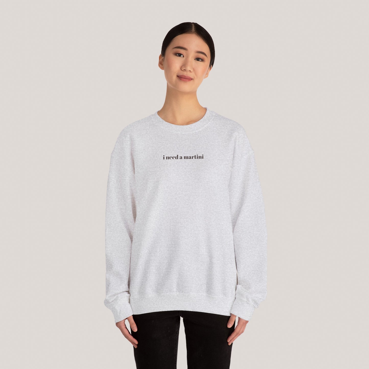 Need a Martini Unisex Crewneck Sweatshirt