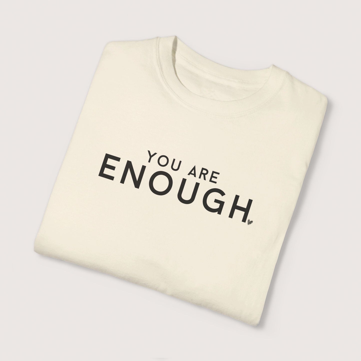 Enough Unisex Garment-Dyed T-shirt