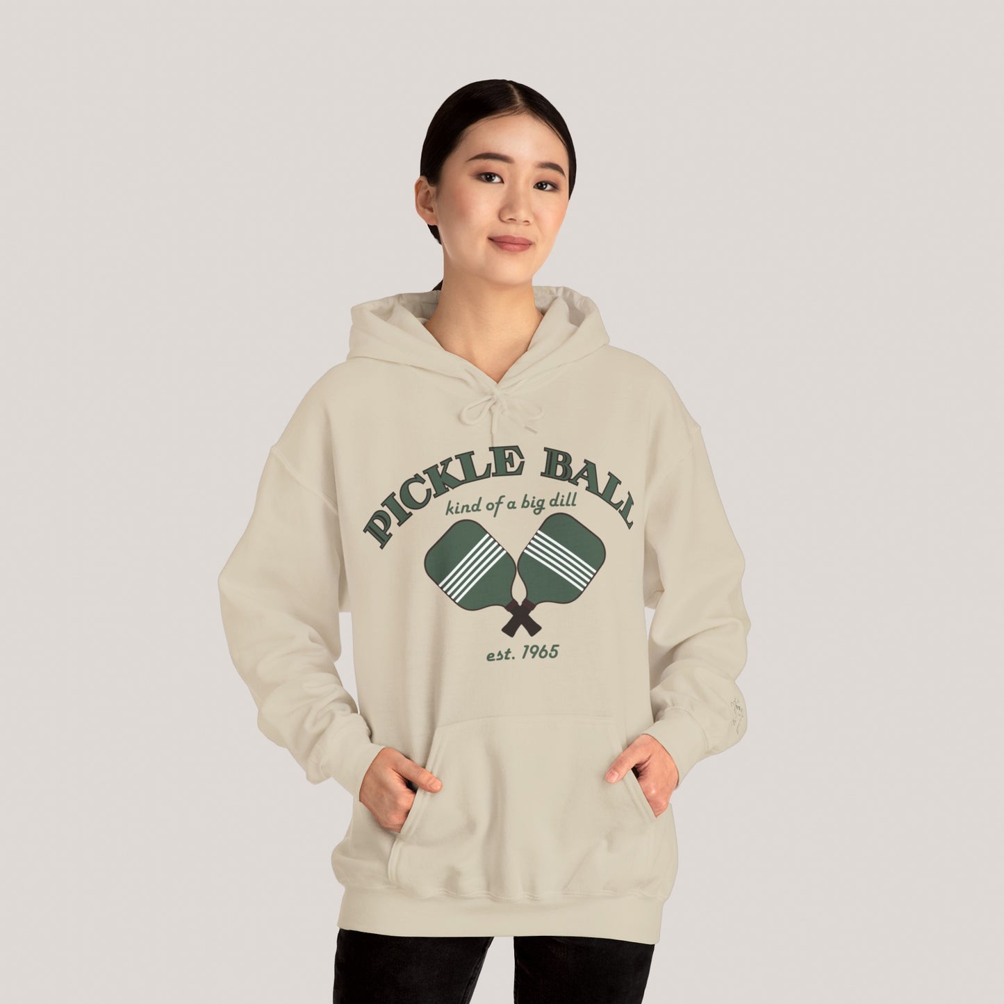 Pickleball Unisex Hooded Sweatshirt