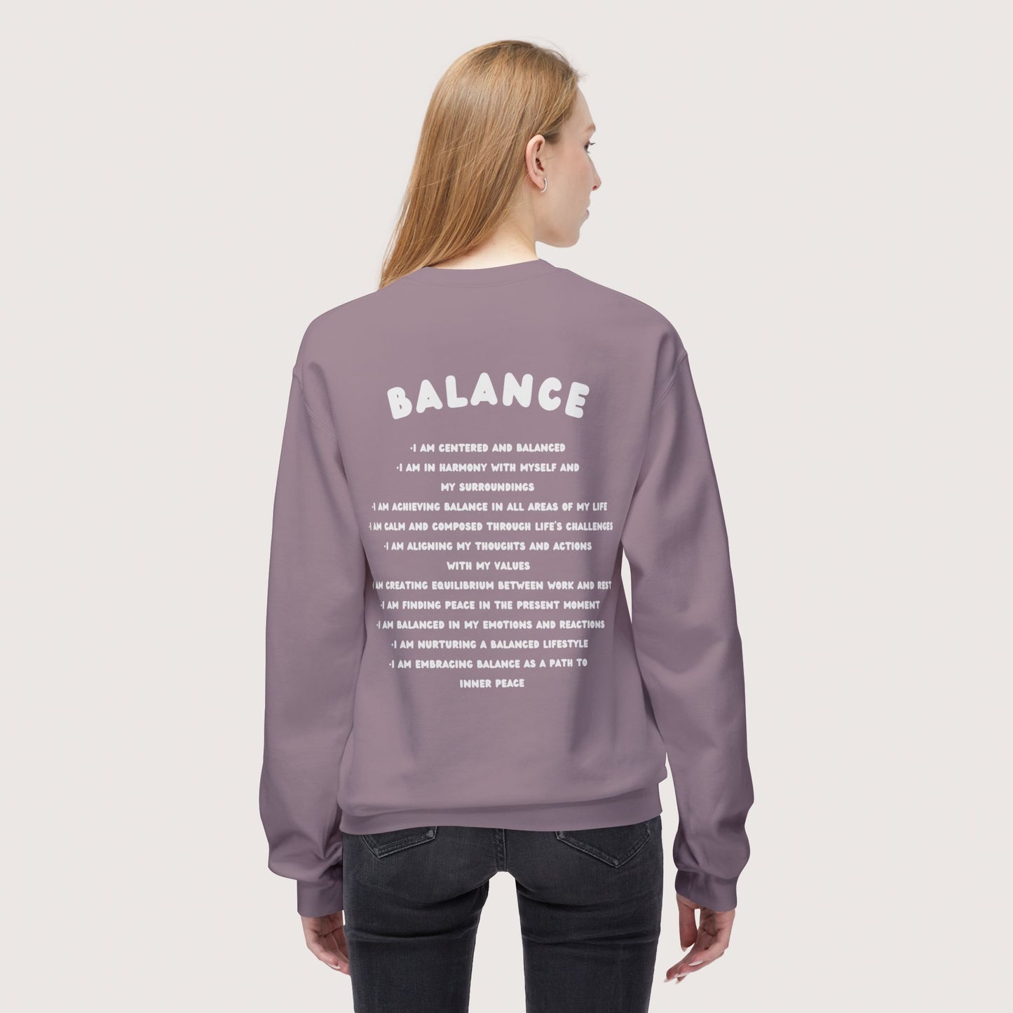 Balance Affirmations Sweatshirt