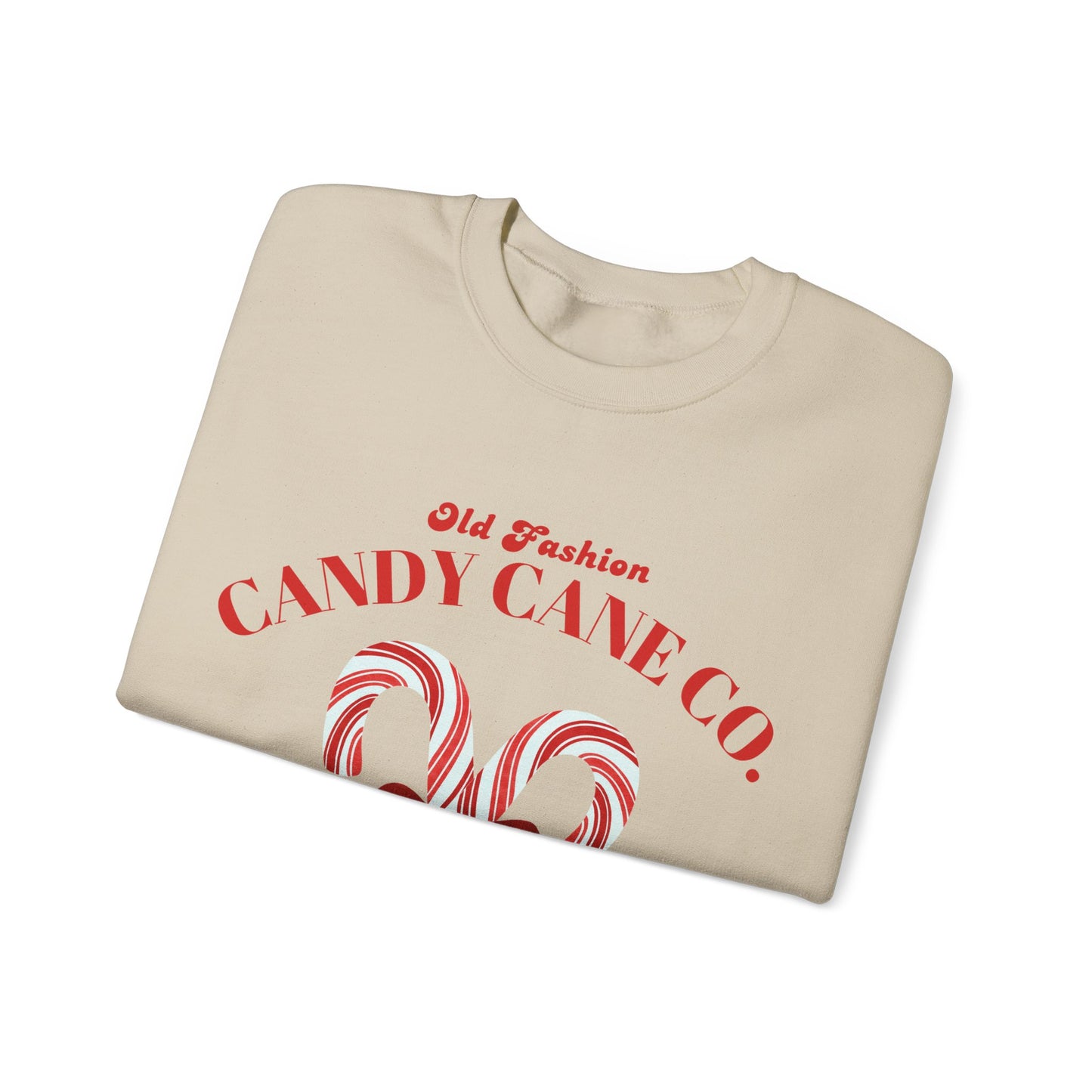 Candy Cane Crewneck Sweatshirt