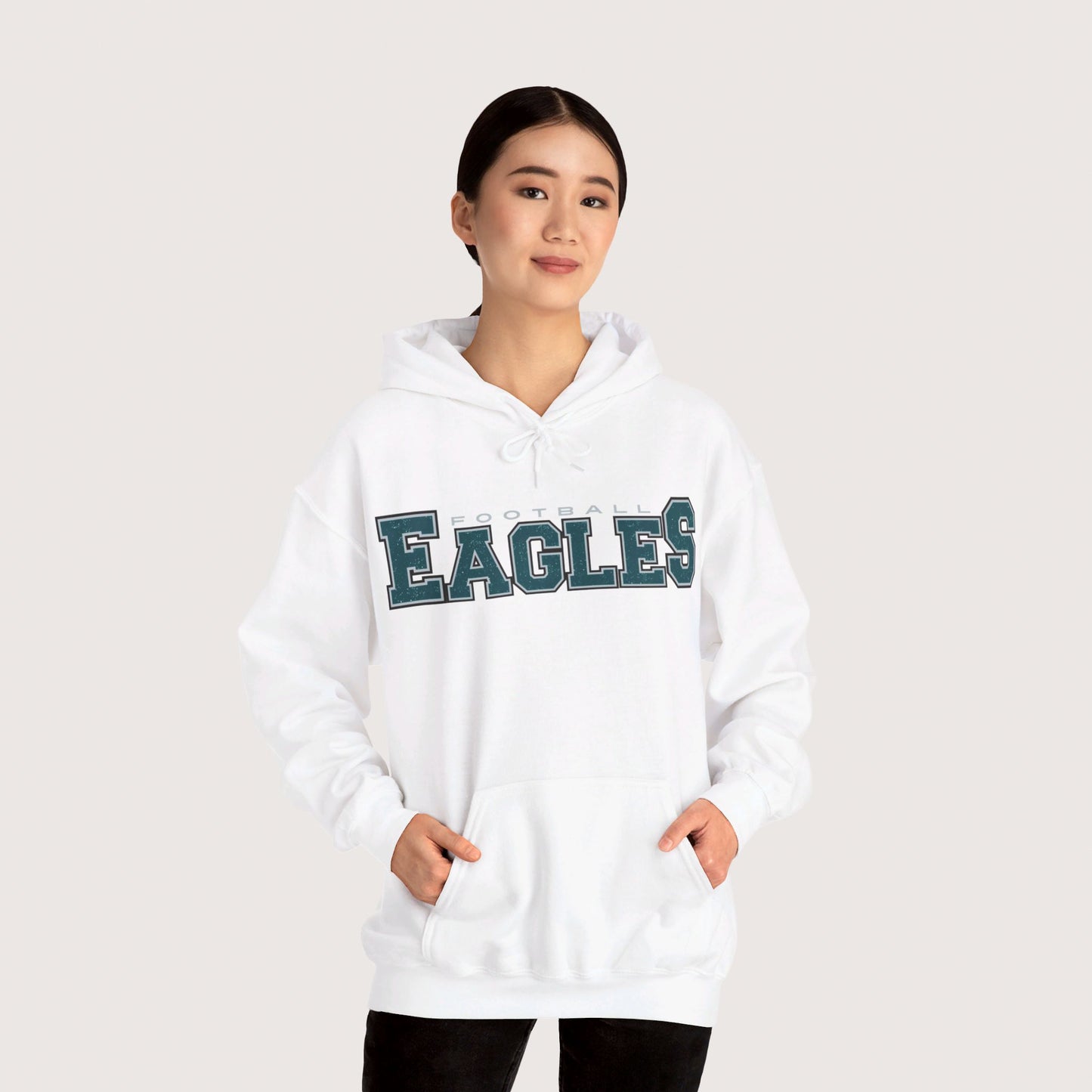 Vintage Eagles Hooded Sweatshirt