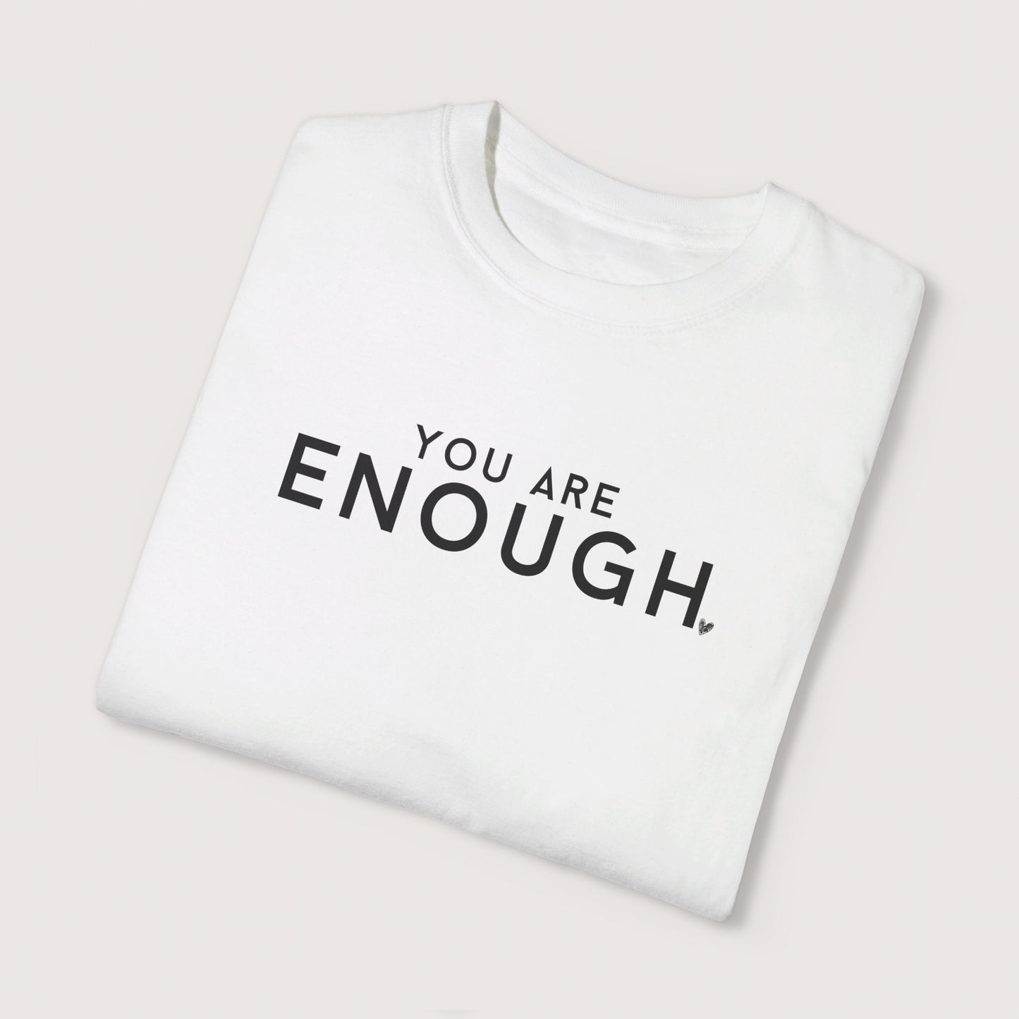 Enough Unisex Garment-Dyed T-shirt