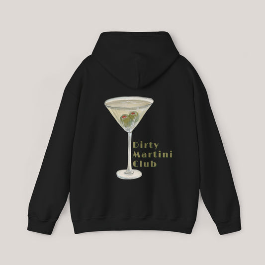 Dirty Martini Unisex Hooded Sweatshirt