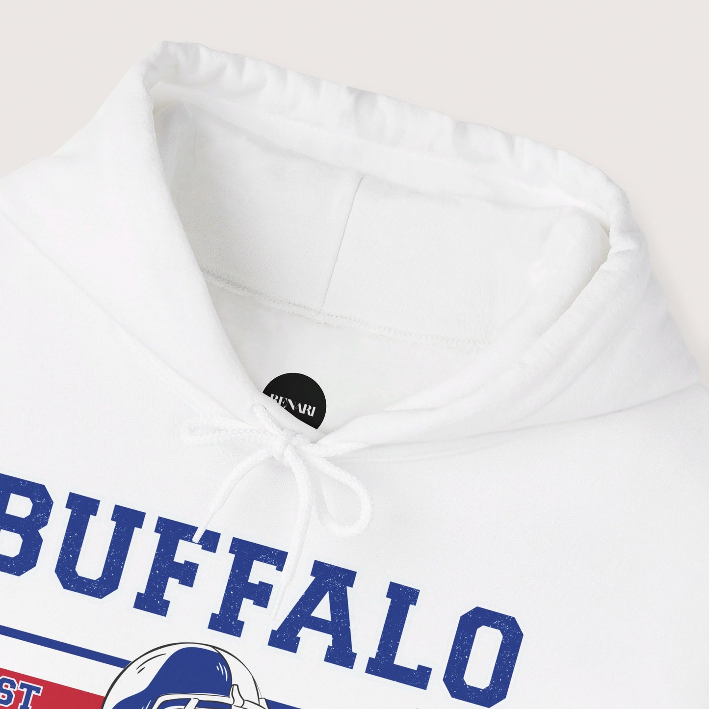 Vintage Buffalo Football Hooded Sweatshirt