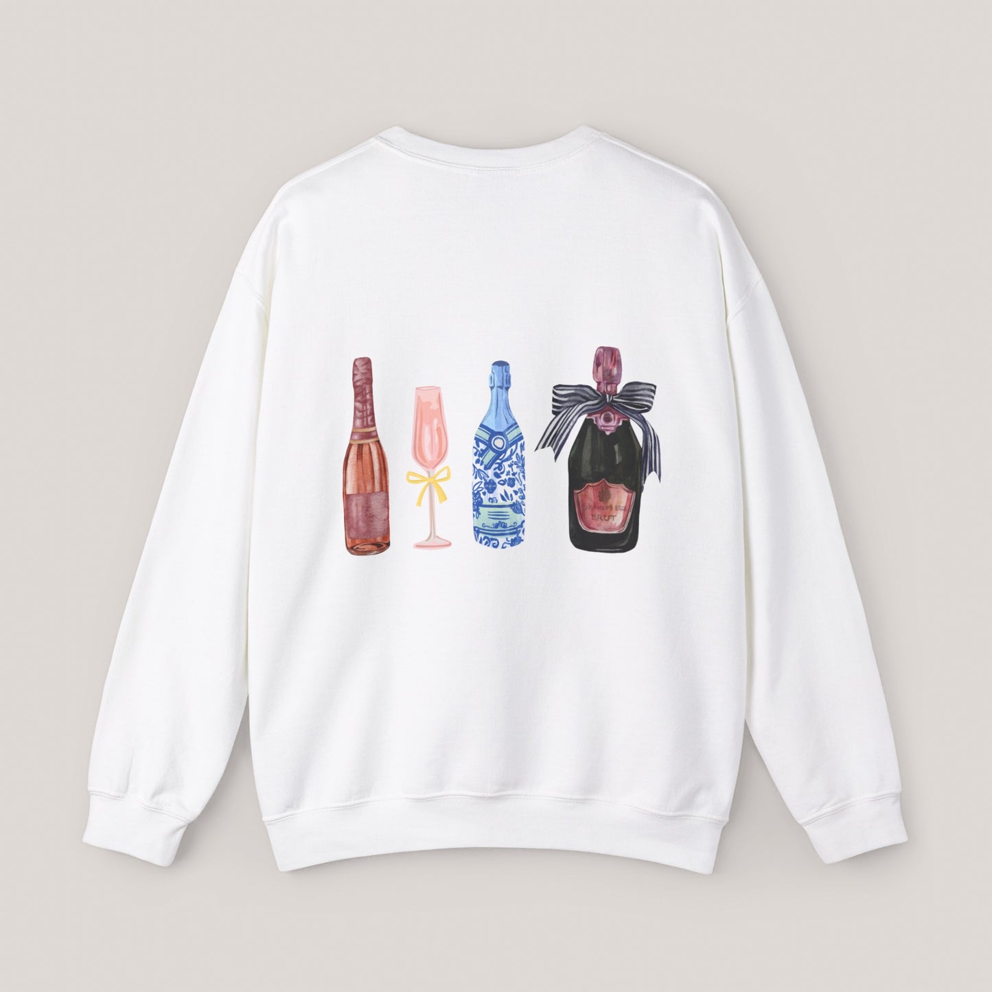 Poppin Bottles Unisex Crewneck Sweatshirt