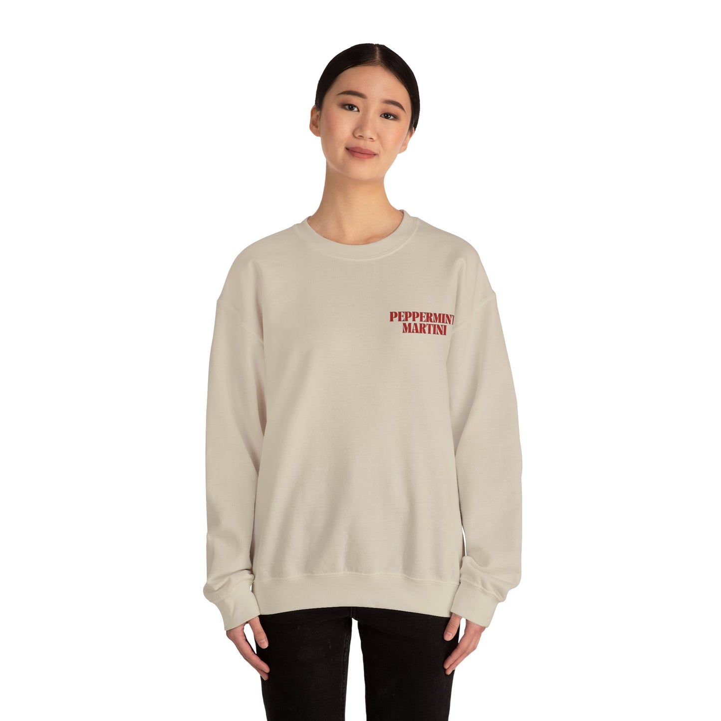 Peppermint Martini Crewneck Sweatshirt