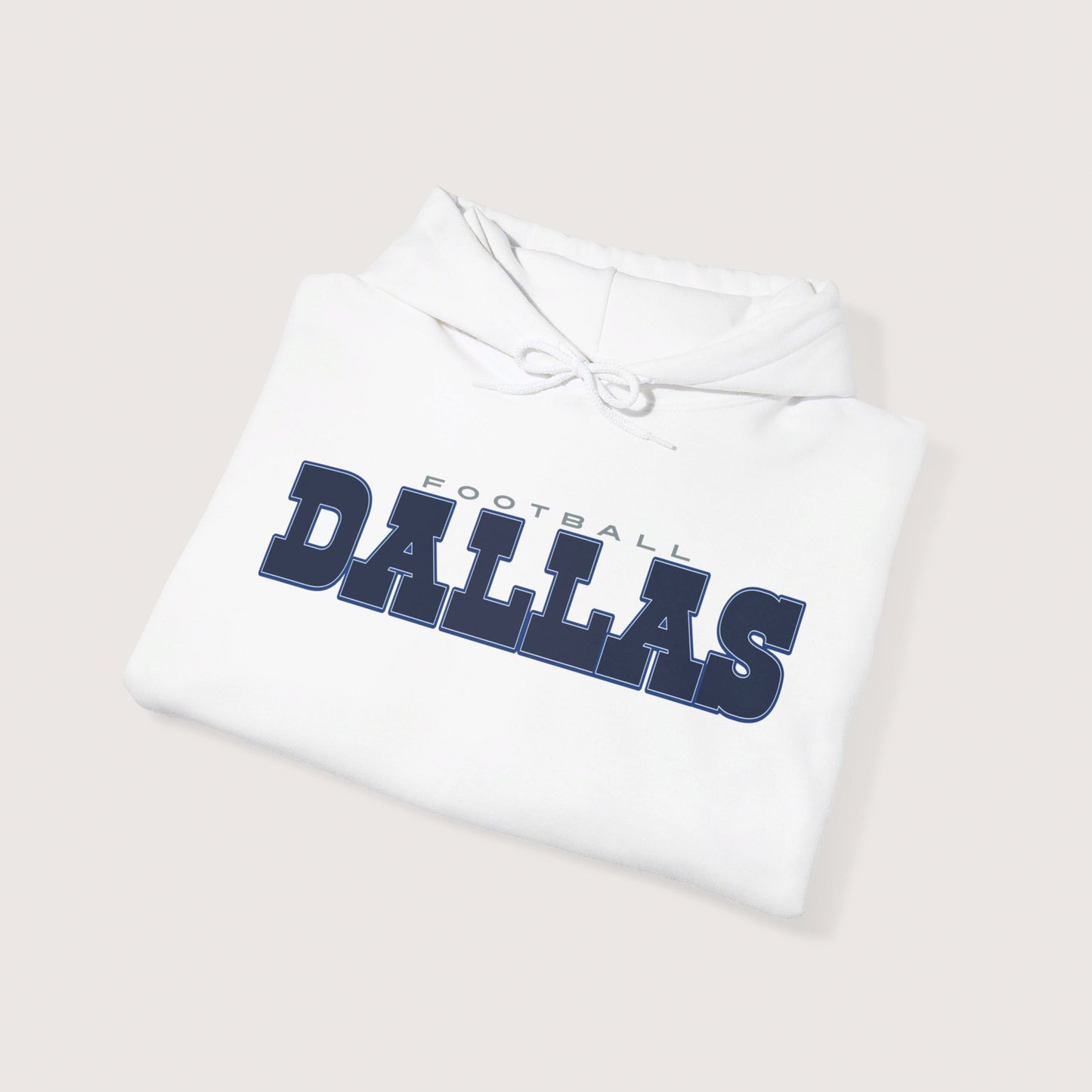 Vintage Dallas Hooded Sweatshirt