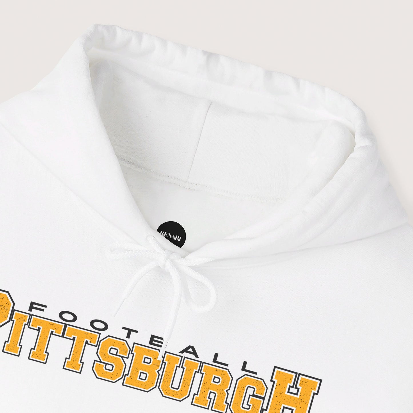 Vintage Pittsburgh Football Hooded Sweatshirt