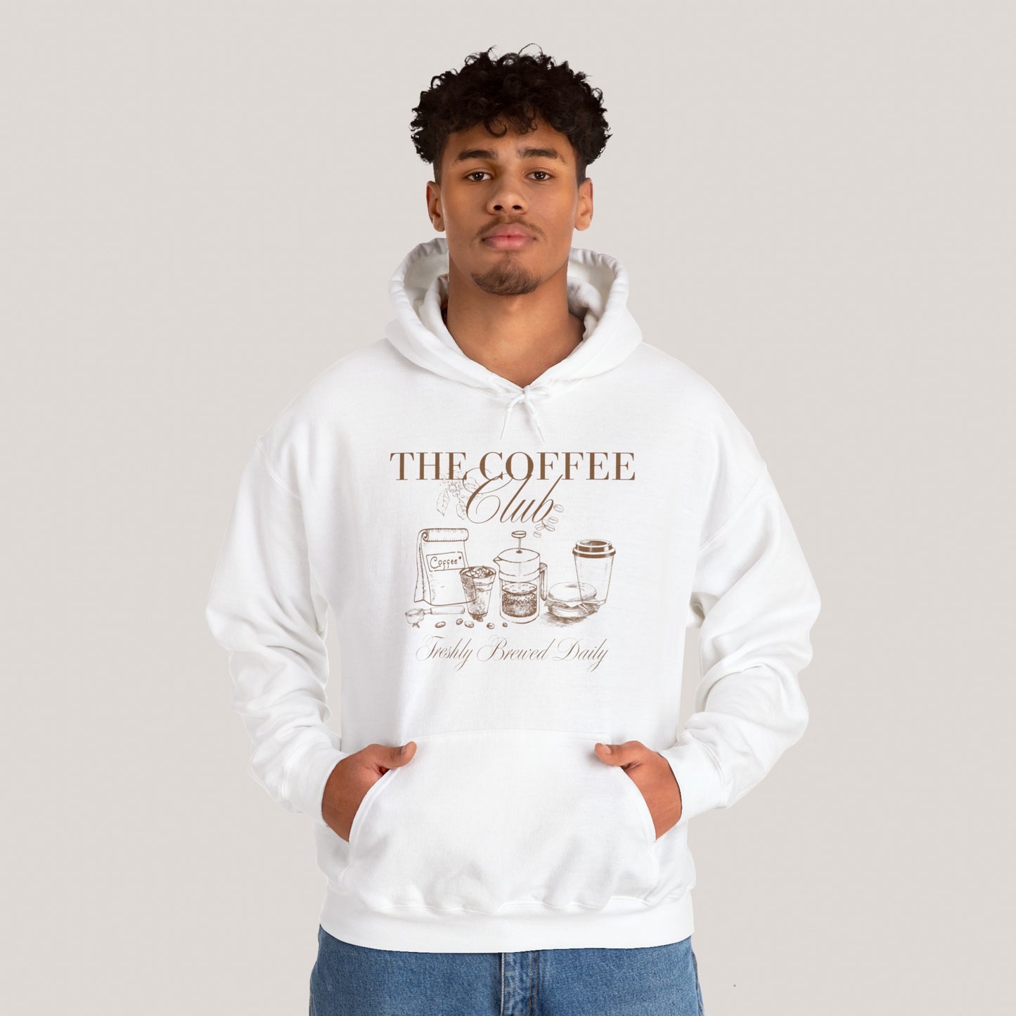 The Coffee Club Unisex Hooded Sweatshirt