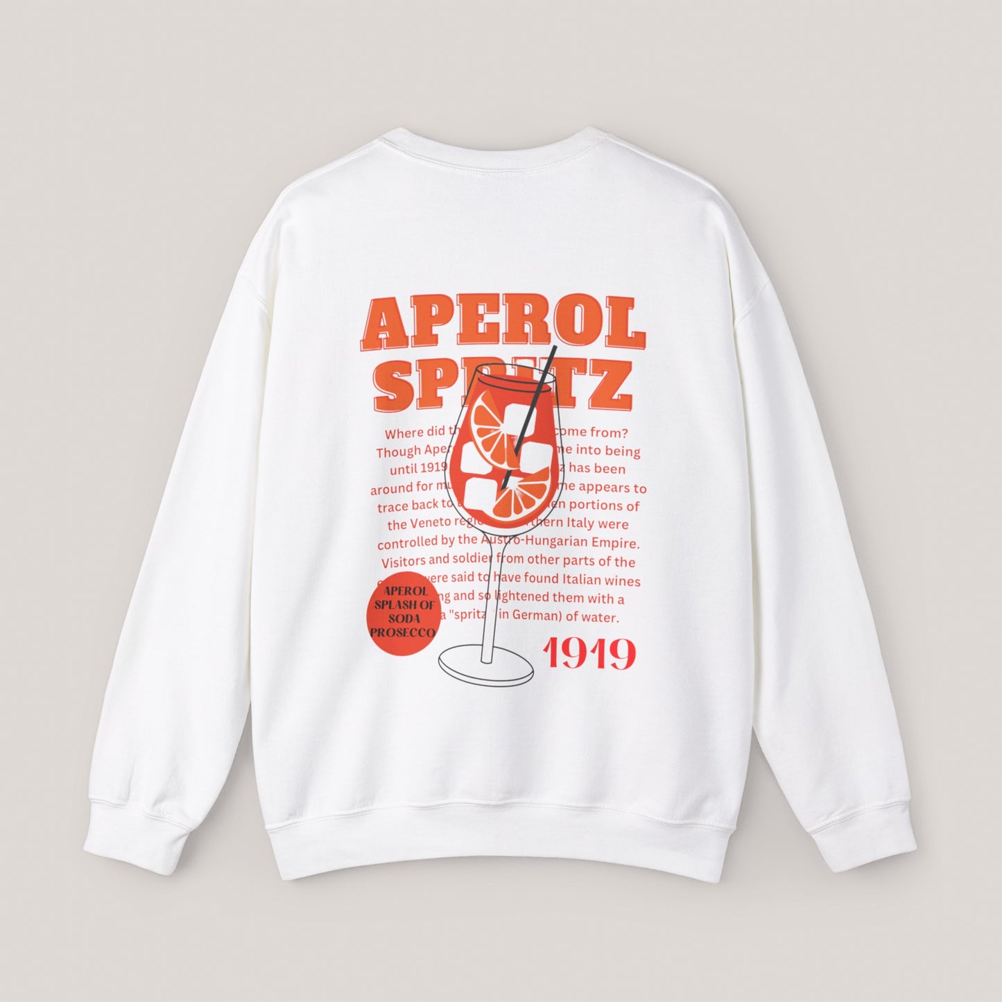 Aperol Spritz Unisex Crewneck Sweatshirt