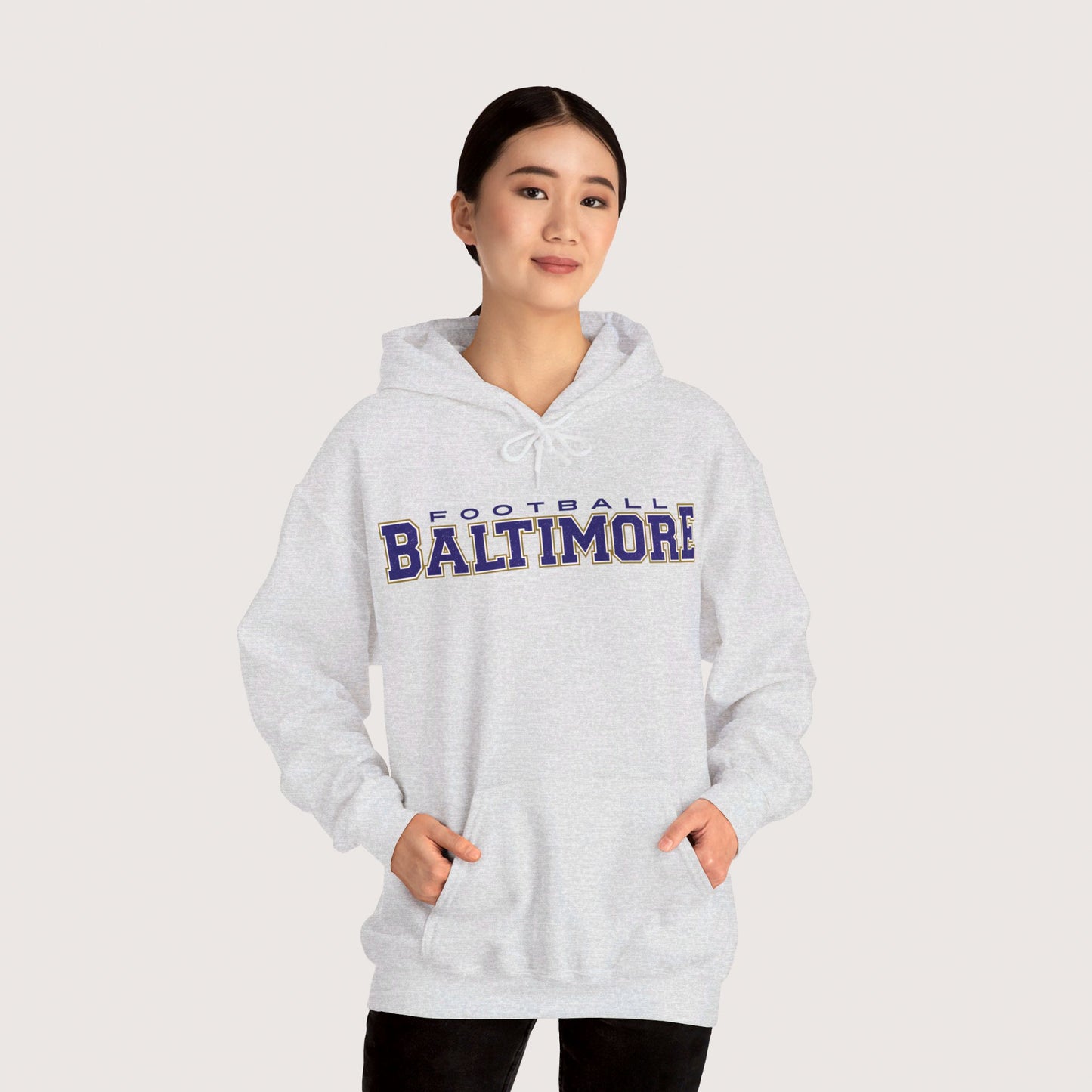 Vintage Baltimore Hooded Sweatshirt