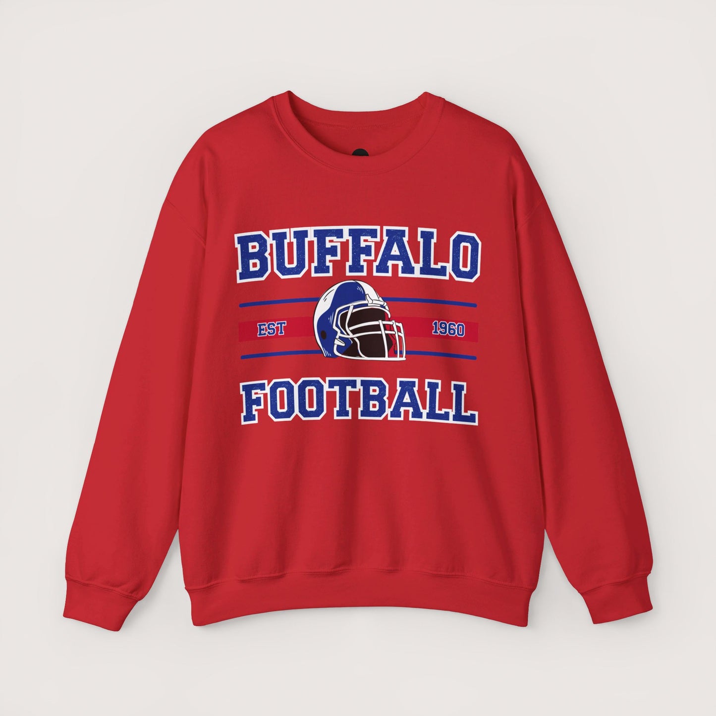 Vintage Buffalo Football Crewneck Sweatshirt